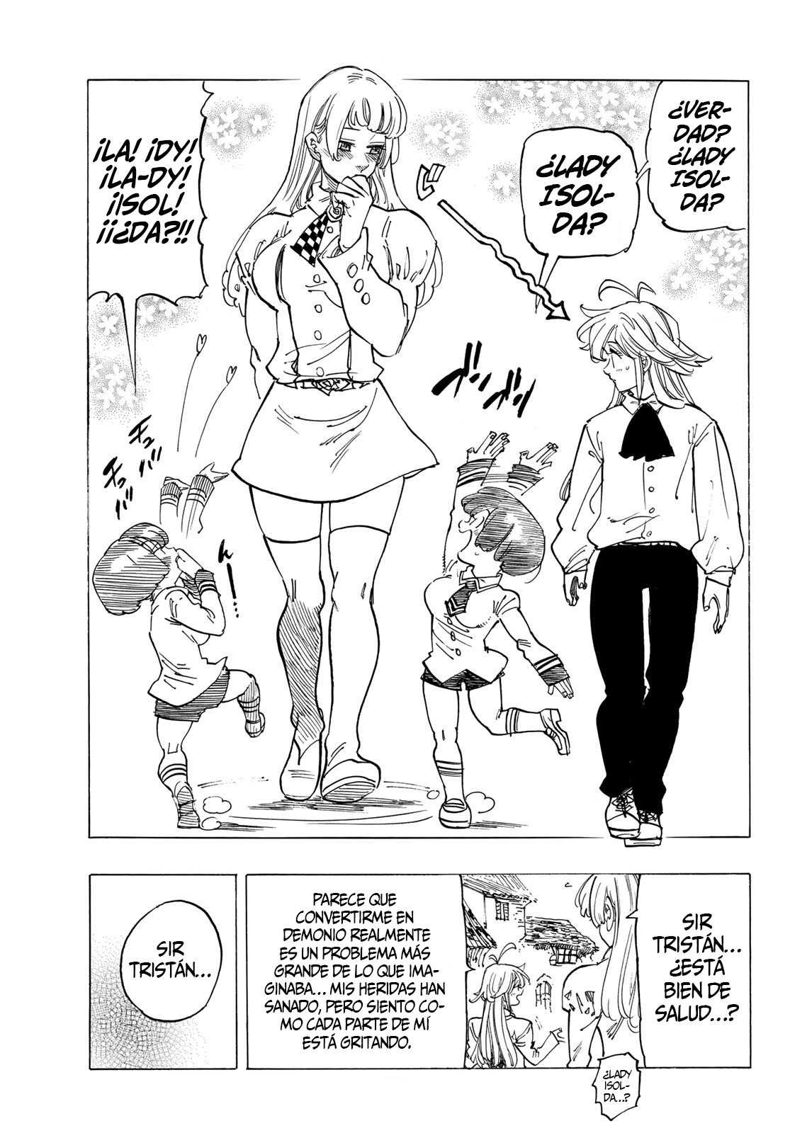 Mokushiroku no Yonkishi Capitulo 86: Brotes. página 12