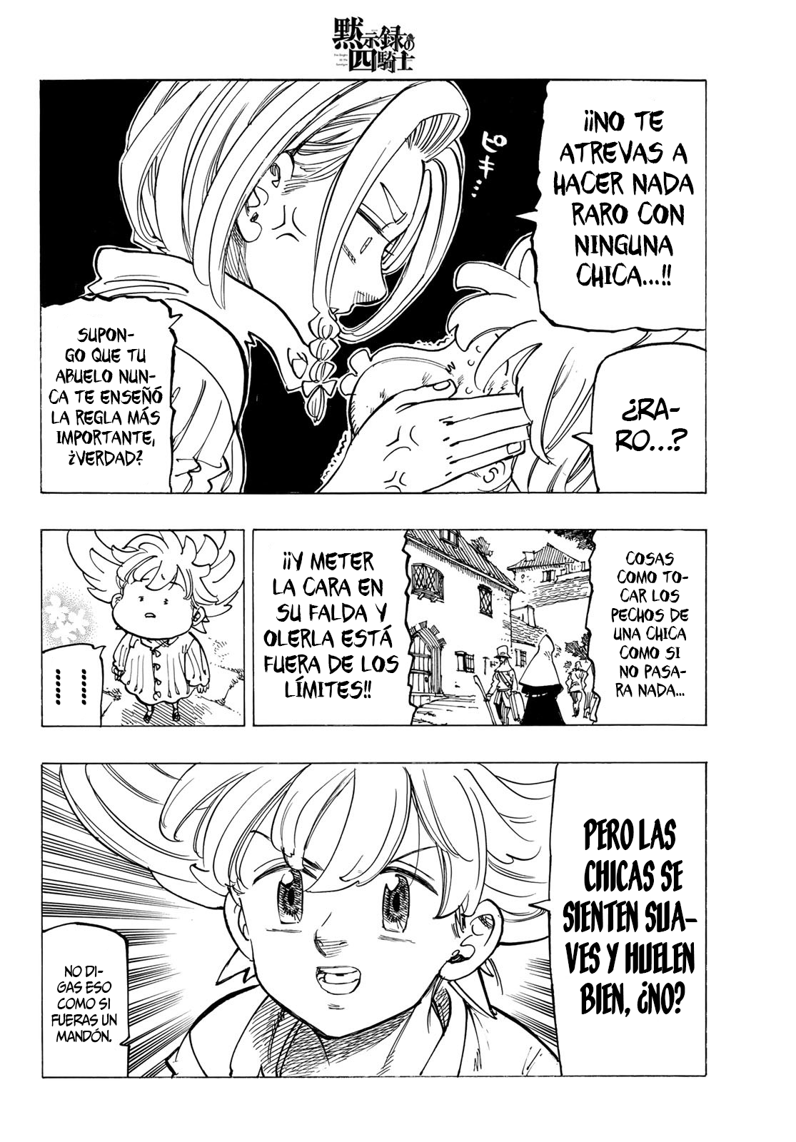 Mokushiroku no Yonkishi Capitulo 86: Brotes. página 7