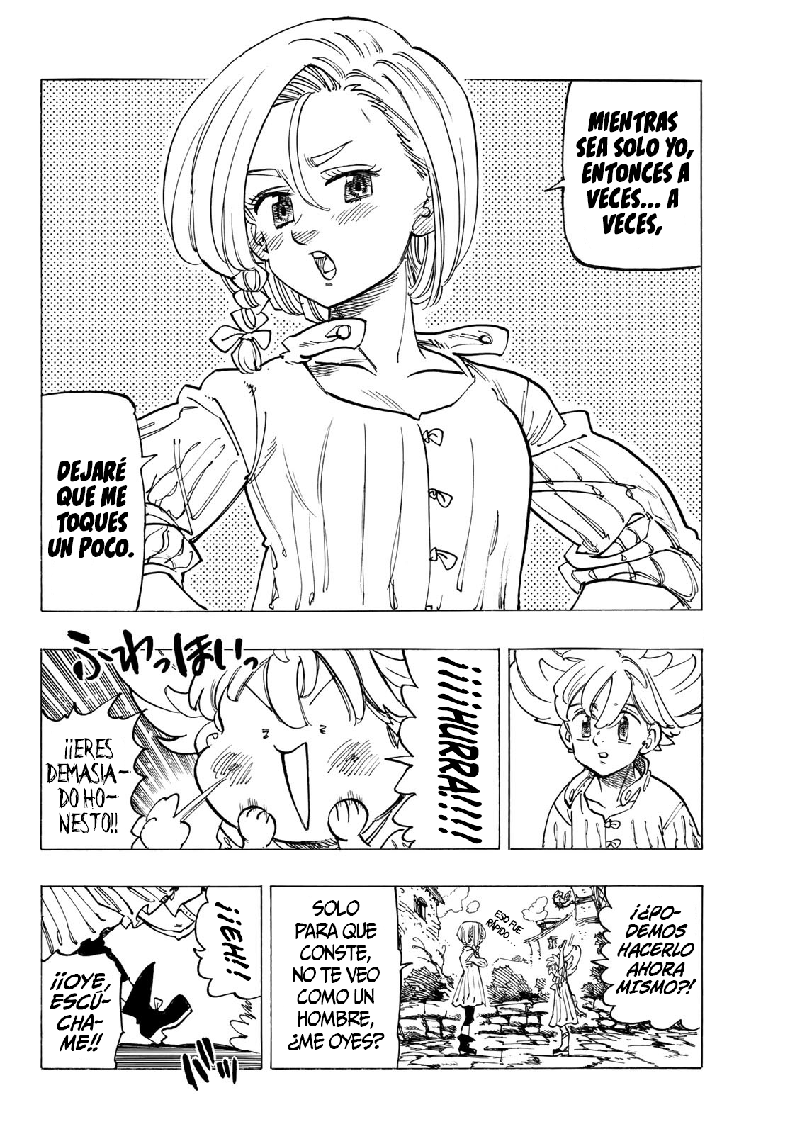 Mokushiroku no Yonkishi Capitulo 86: Brotes. página 9