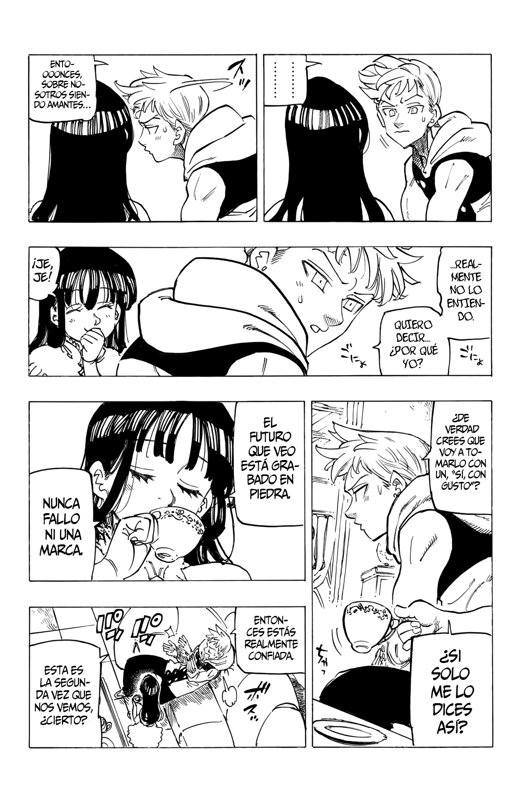 Mokushiroku no Yonkishi Capitulo 87: Ginebra. página 11