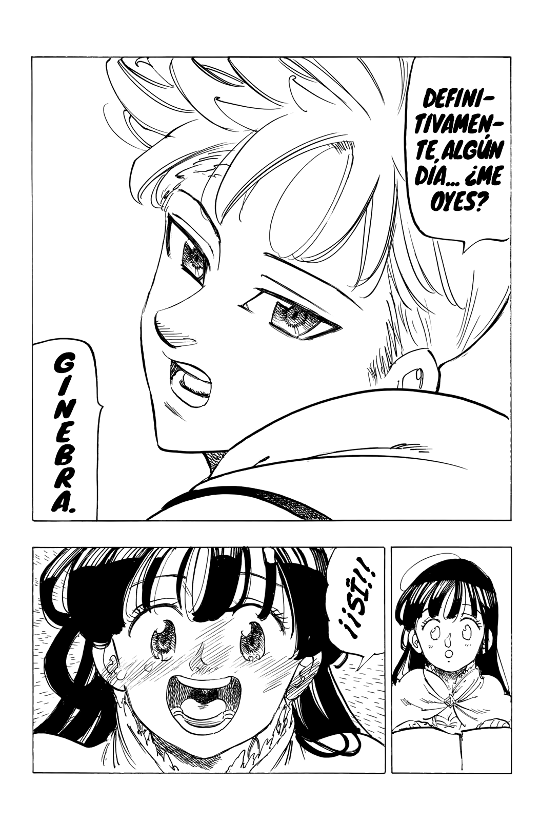 Mokushiroku no Yonkishi Capitulo 87: Ginebra. página 18