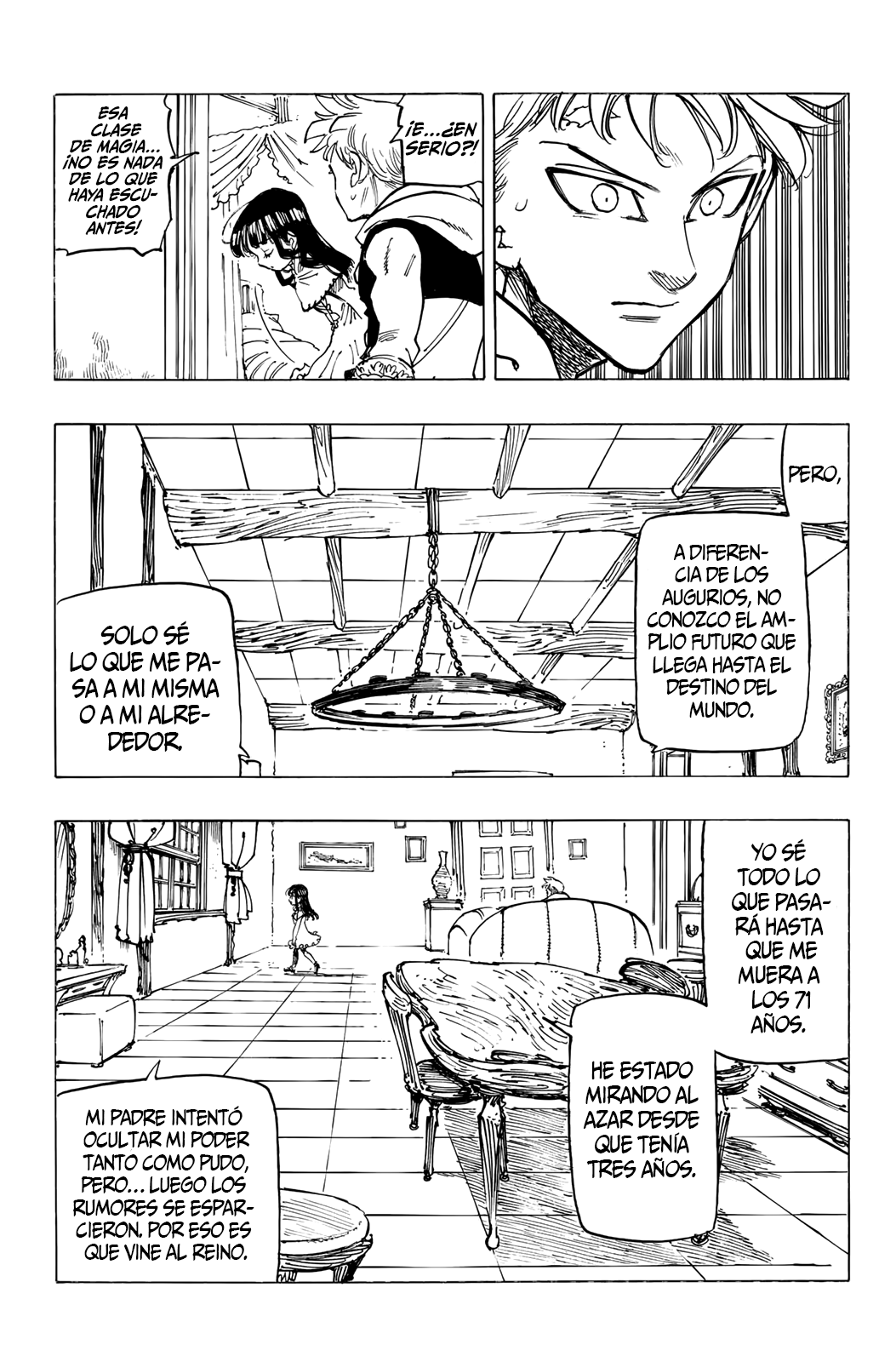 Mokushiroku no Yonkishi Capitulo 87: Ginebra. página 8