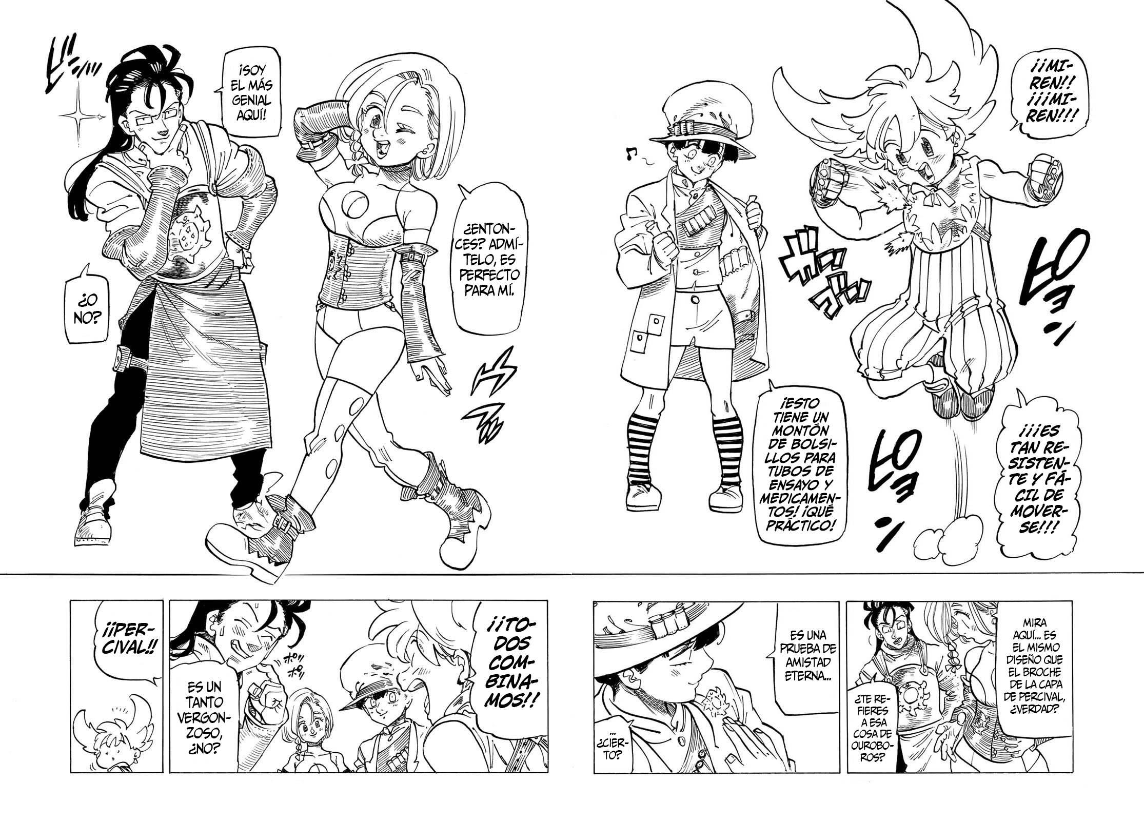 Mokushiroku no Yonkishi Capitulo 88: Partida. página 11