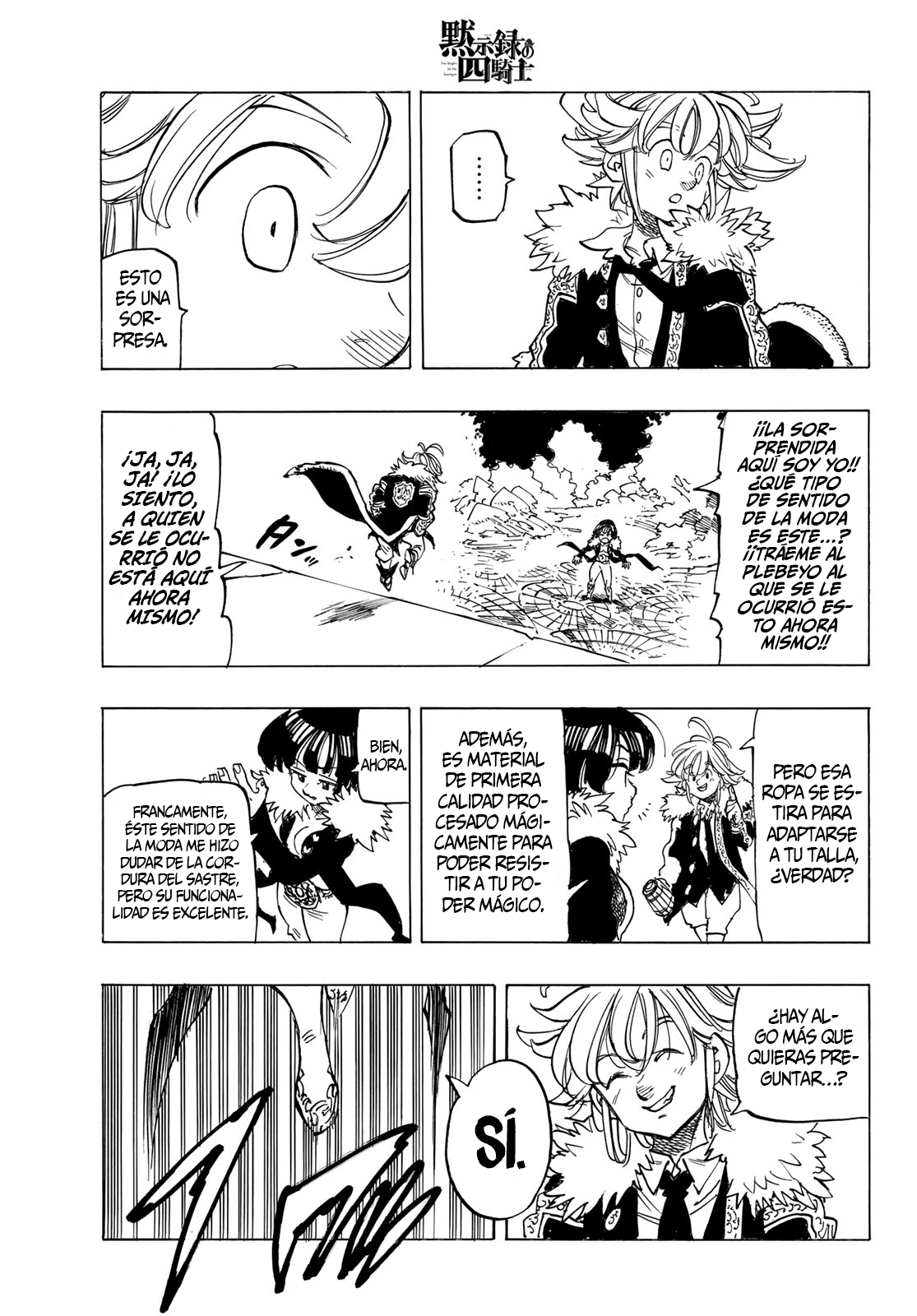 Mokushiroku no Yonkishi Capitulo 88: Partida. página 16