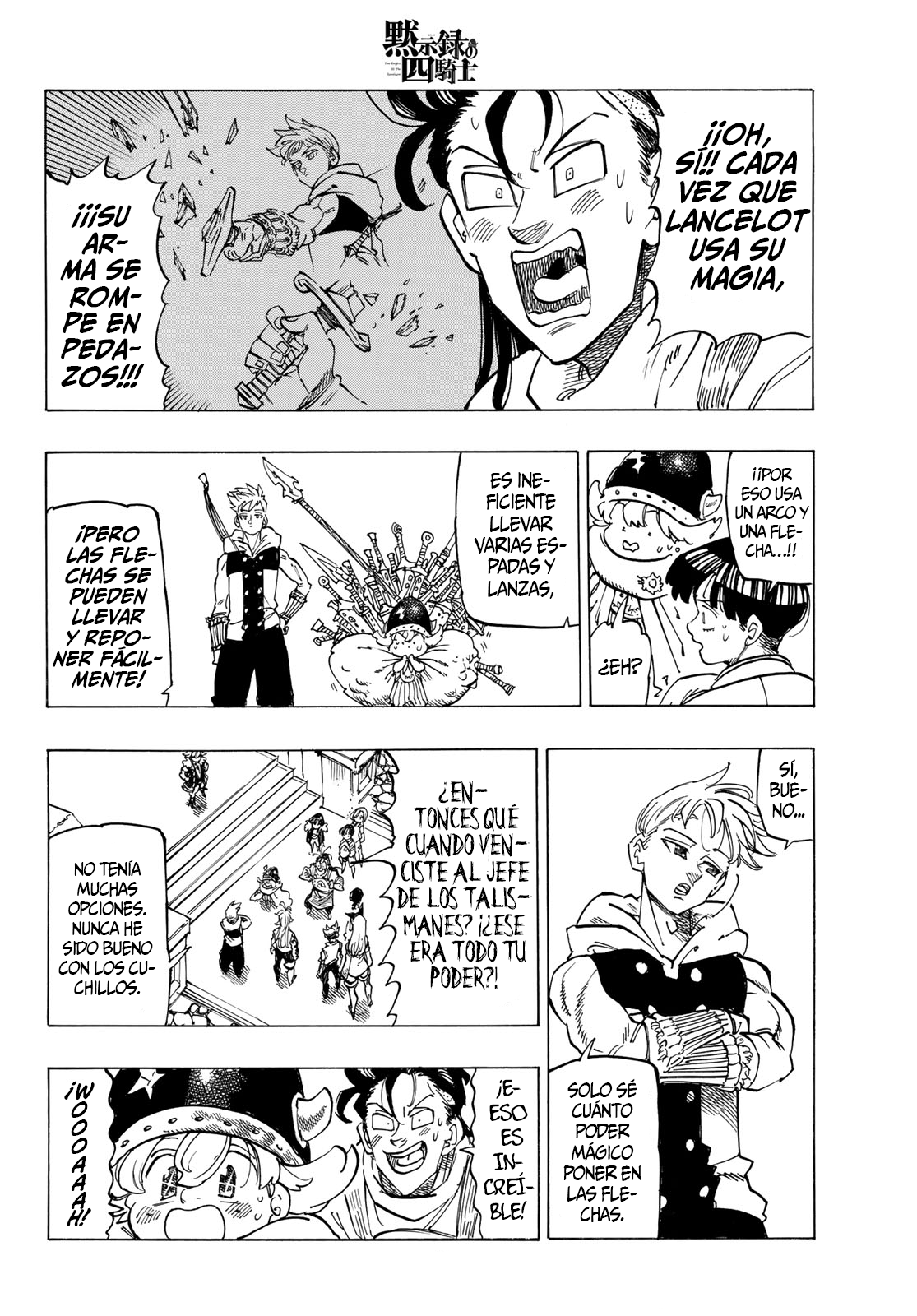 Mokushiroku no Yonkishi Capitulo 89: ¡¡¡Los cuatro caballeros parten!!! página 11