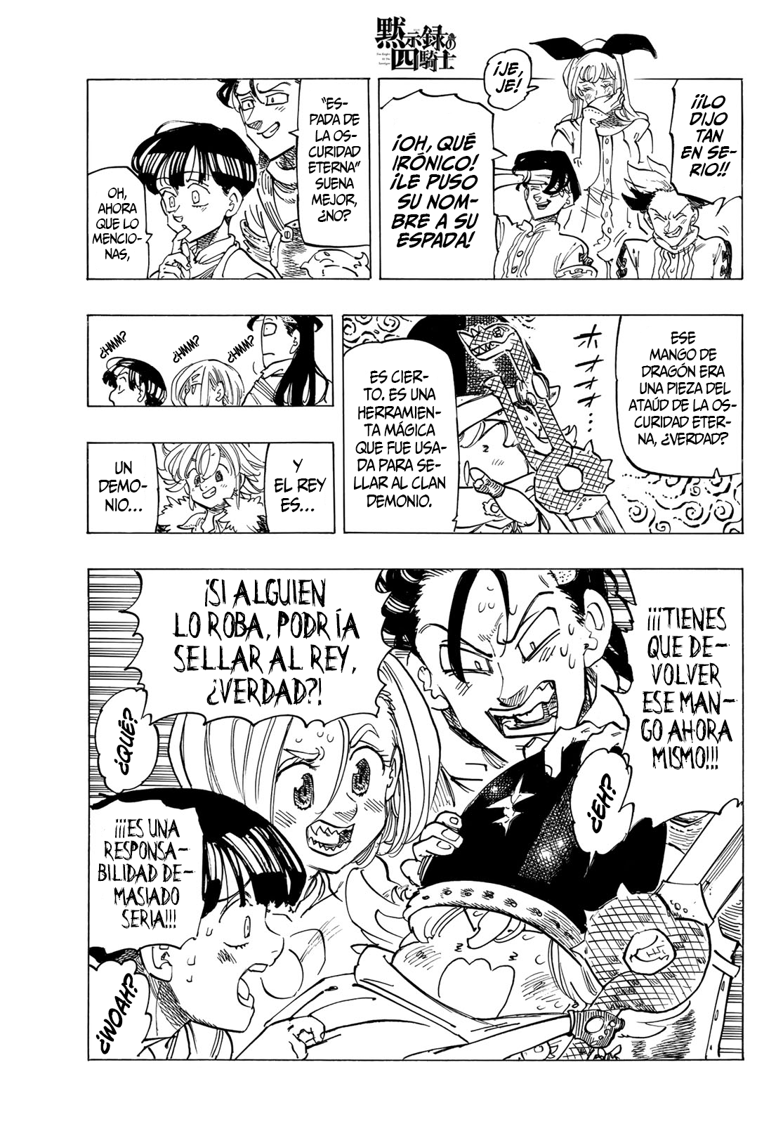 Mokushiroku no Yonkishi Capitulo 89: ¡¡¡Los cuatro caballeros parten!!! página 14