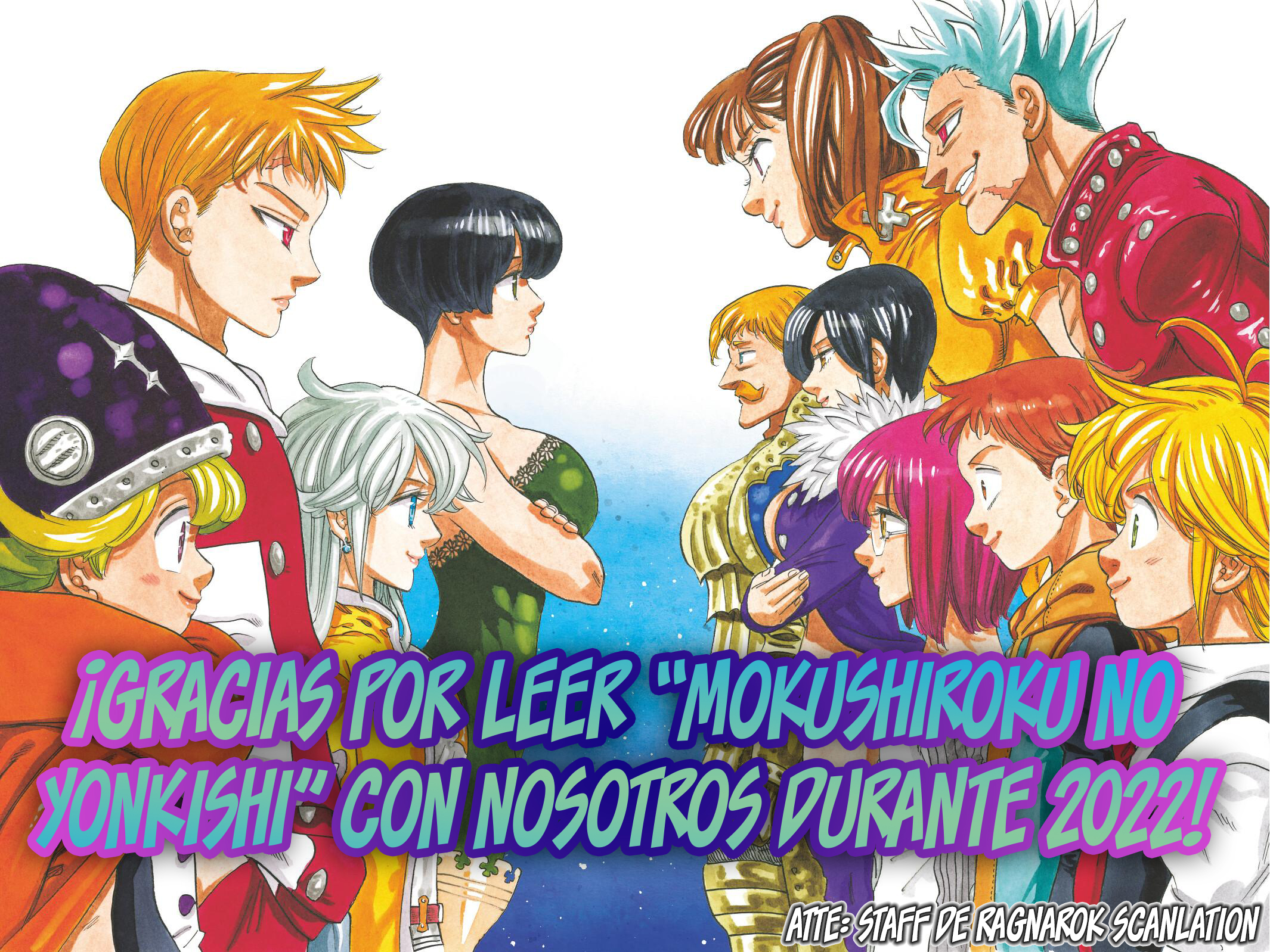 Mokushiroku no Yonkishi Capitulo 89: ¡¡¡Los cuatro caballeros parten!!! página 22