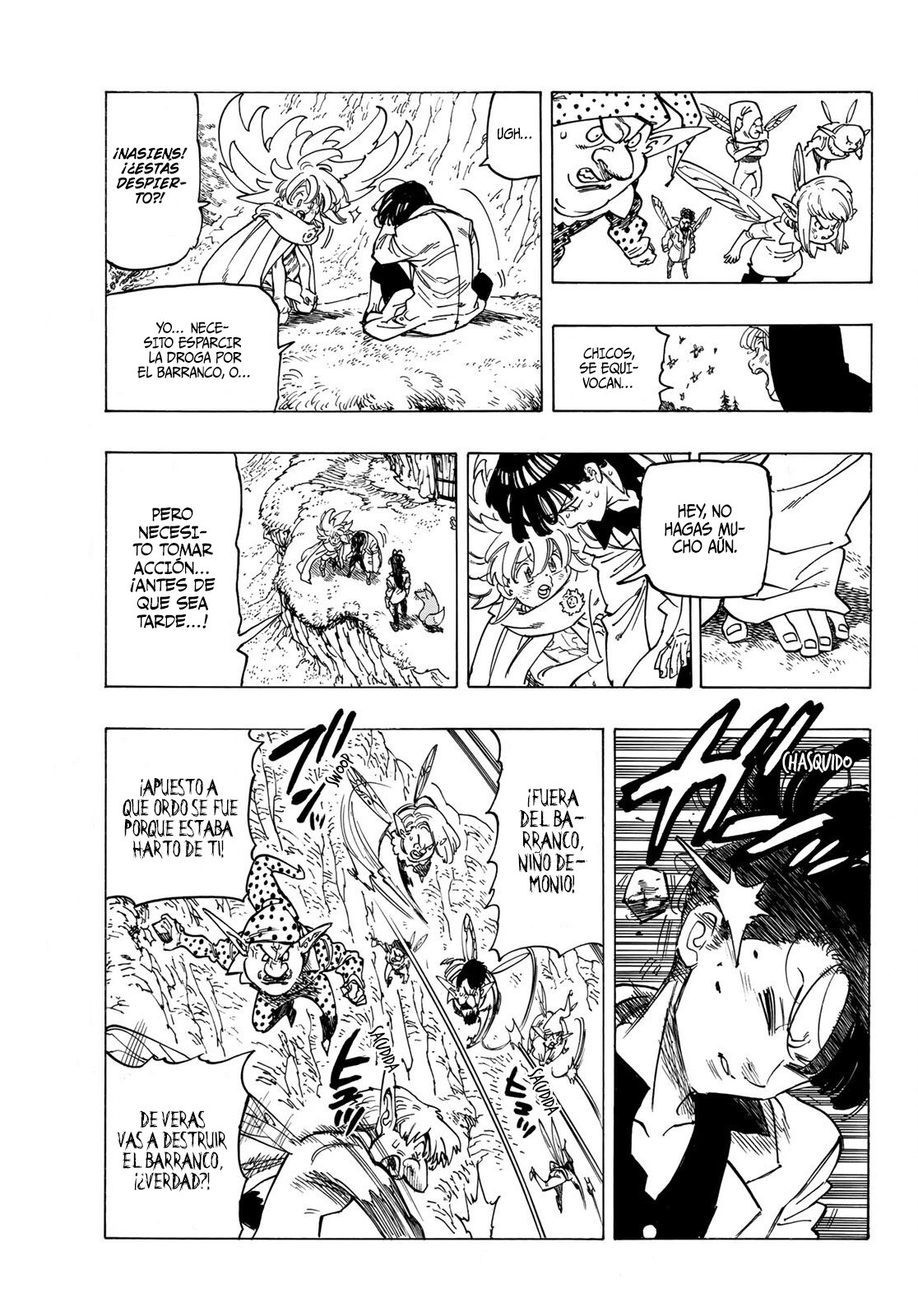 Mokushiroku no Yonkishi Capitulo 9: El Mezclador de veneno página 12