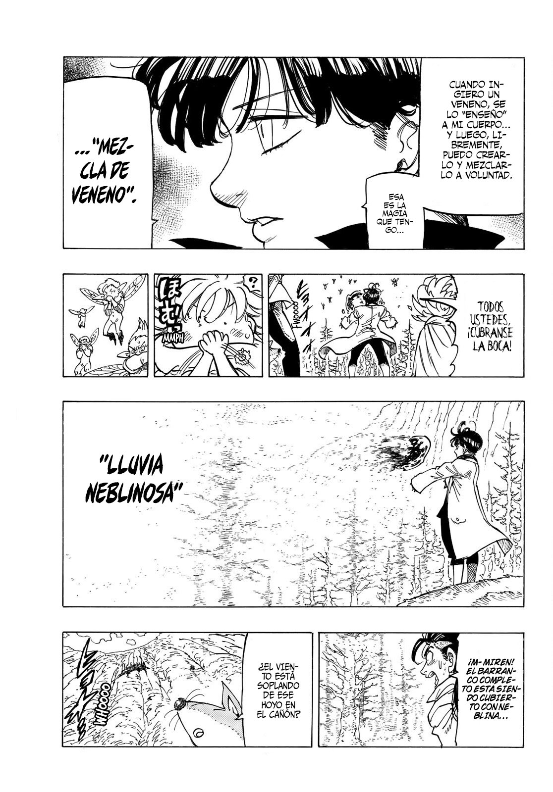 Mokushiroku no Yonkishi Capitulo 9: El Mezclador de veneno página 16
