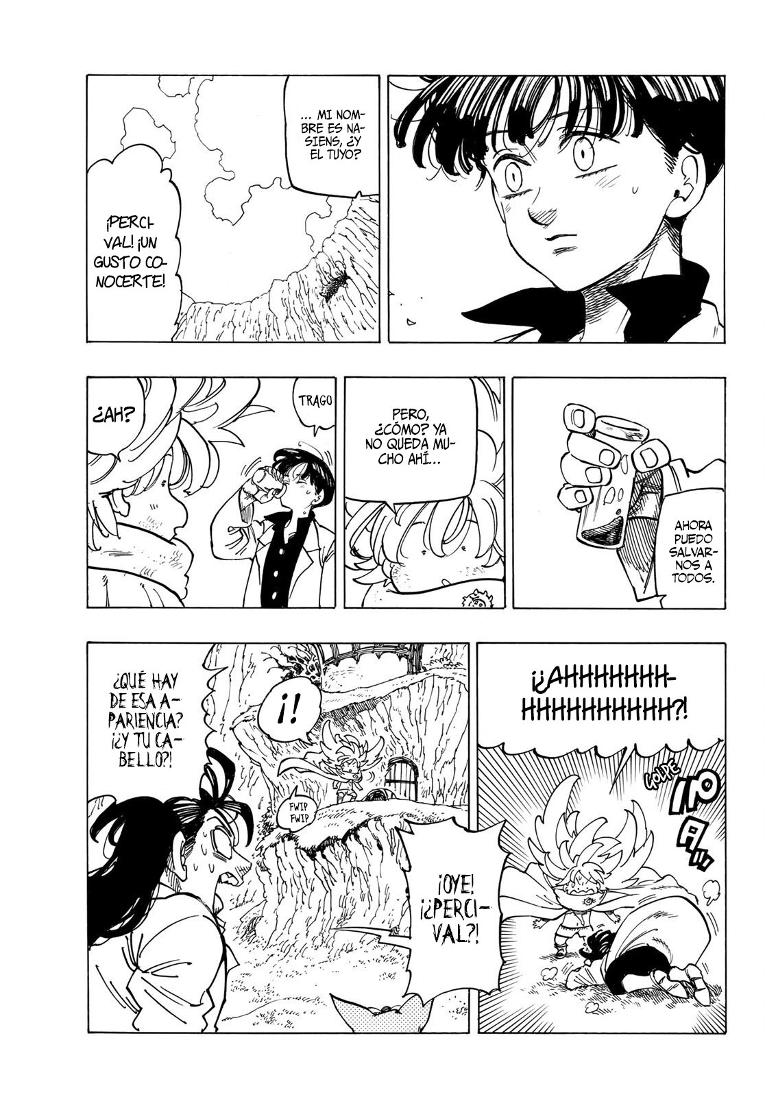 Mokushiroku no Yonkishi Capitulo 9: El Mezclador de veneno página 8
