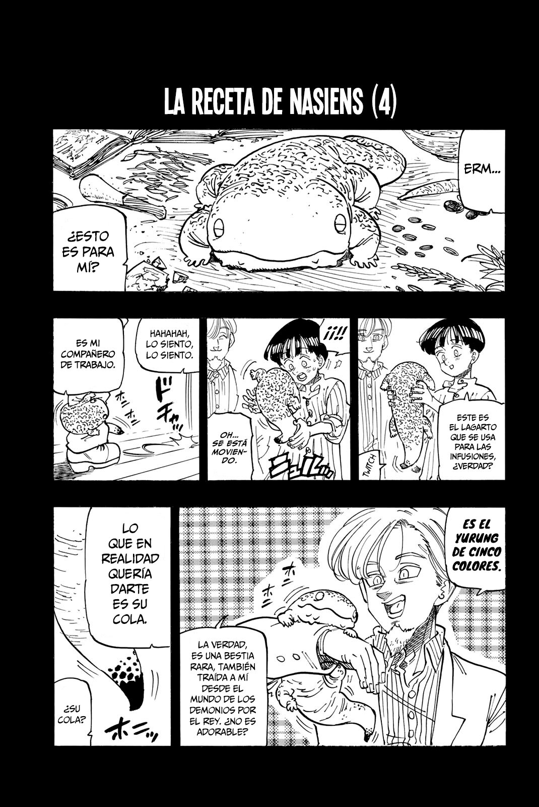 Mokushiroku no Yonkishi Capitulo 90.6: Volumen 10 página 4