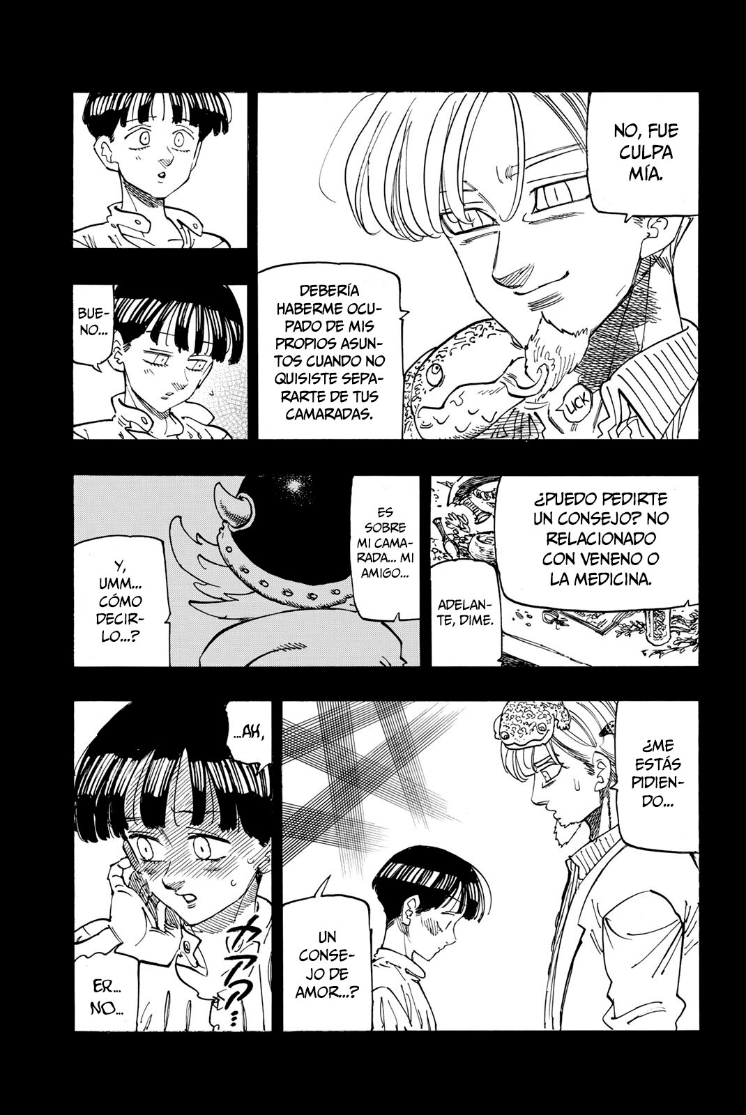Mokushiroku no Yonkishi Capitulo 90.6: Volumen 10 página 6