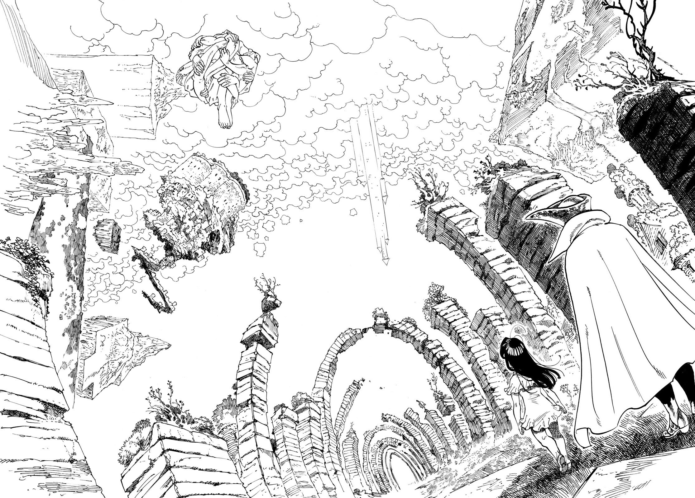 Mokushiroku no Yonkishi Capitulo 90: La bienvenida de la novia. página 6
