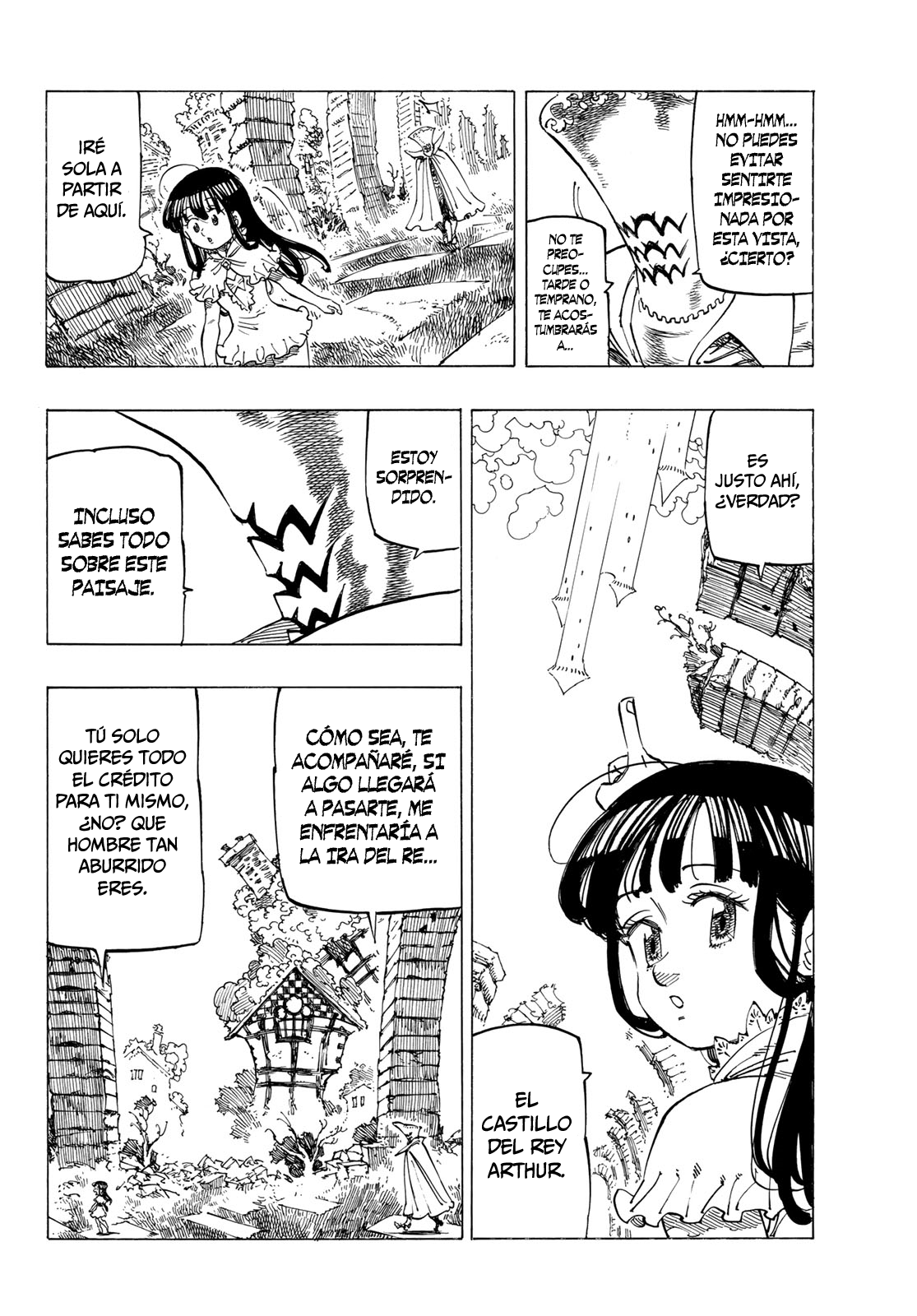 Mokushiroku no Yonkishi Capitulo 90: La bienvenida de la novia. página 7