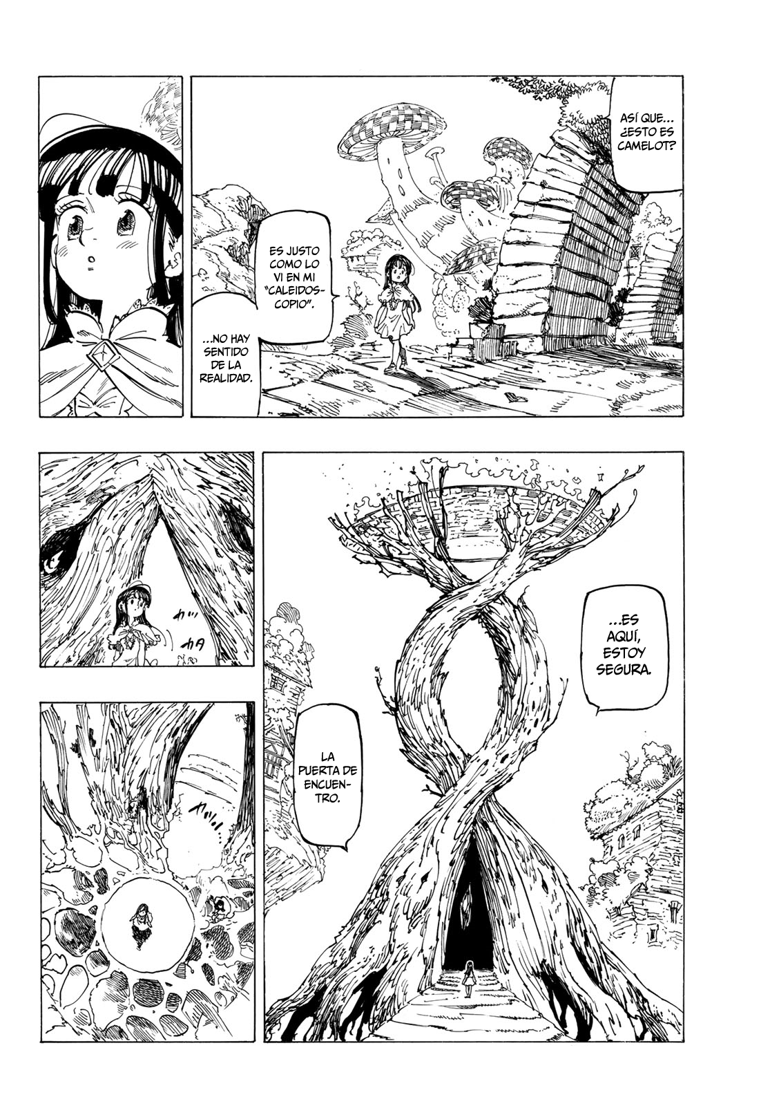 Mokushiroku no Yonkishi Capitulo 90: La bienvenida de la novia. página 9