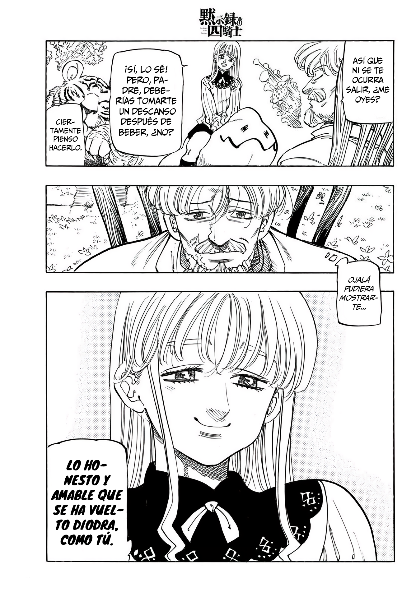 Mokushiroku no Yonkishi Capitulo 91: Confrontación. página 9