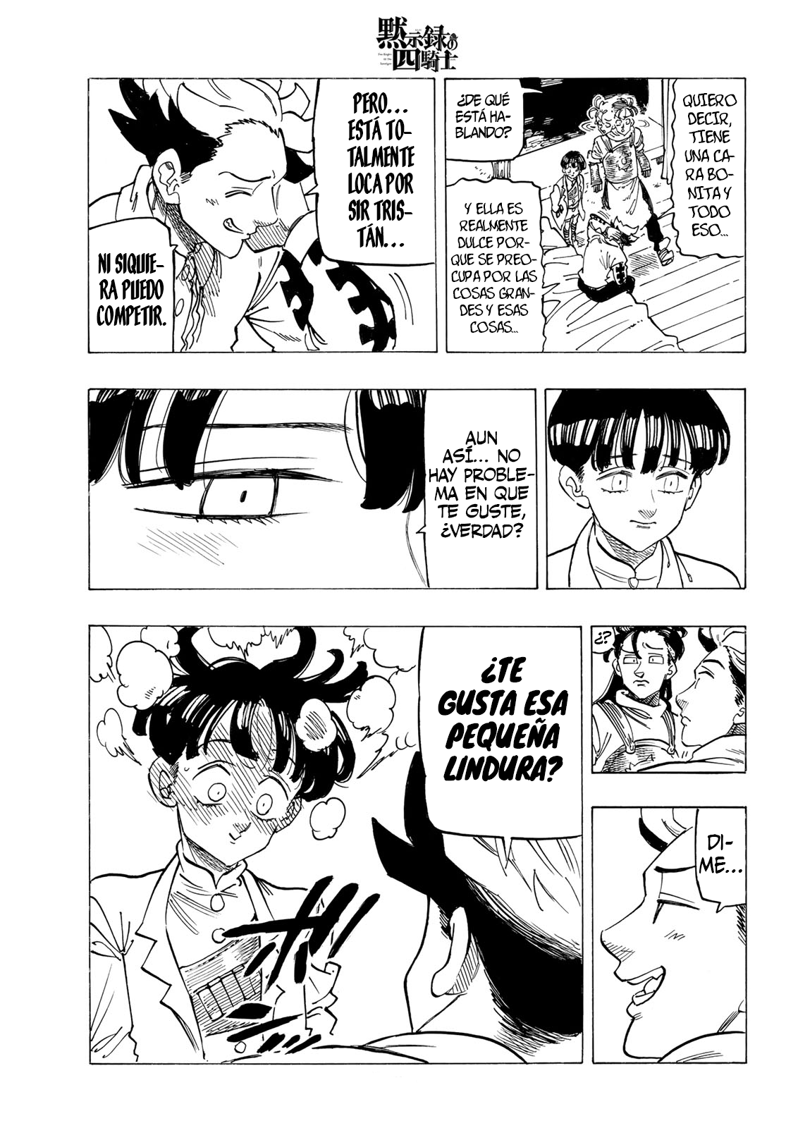 Mokushiroku no Yonkishi Capitulo 93: ¡¡Coqueteo de la juventud!! página 11