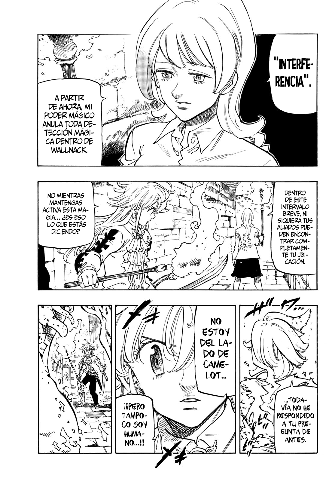 Mokushiroku no Yonkishi Capitulo 94: Incidente en la noche de oración. página 16