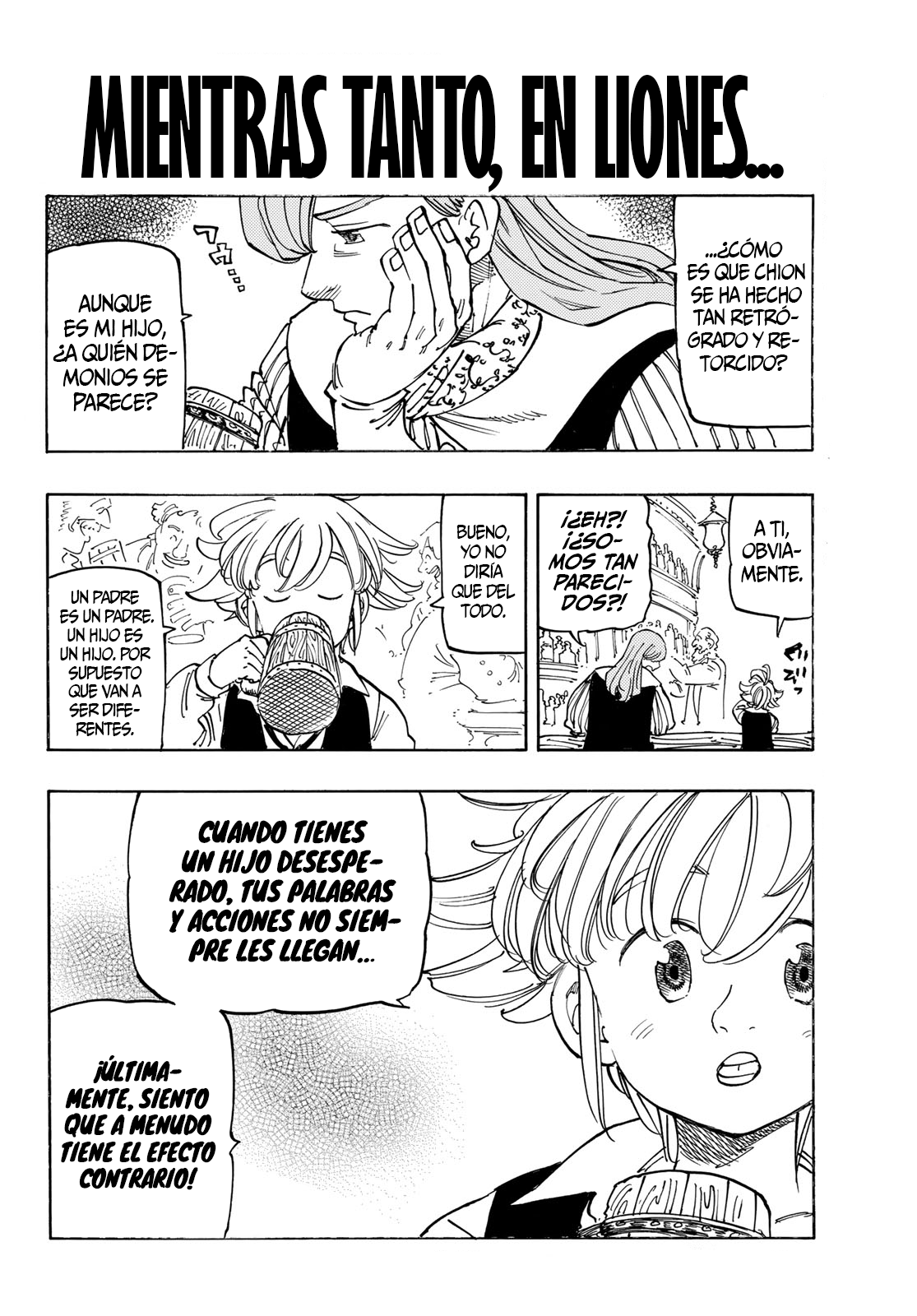 Mokushiroku no Yonkishi Capitulo 94: Incidente en la noche de oración. página 19