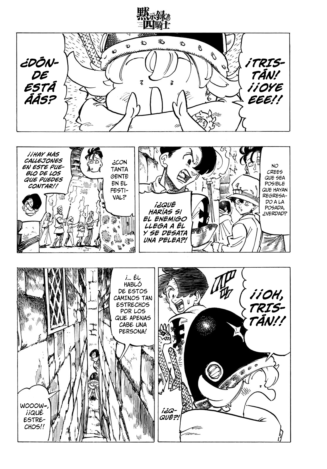 Mokushiroku no Yonkishi Capitulo 95: Asesinos en la noche. página 10