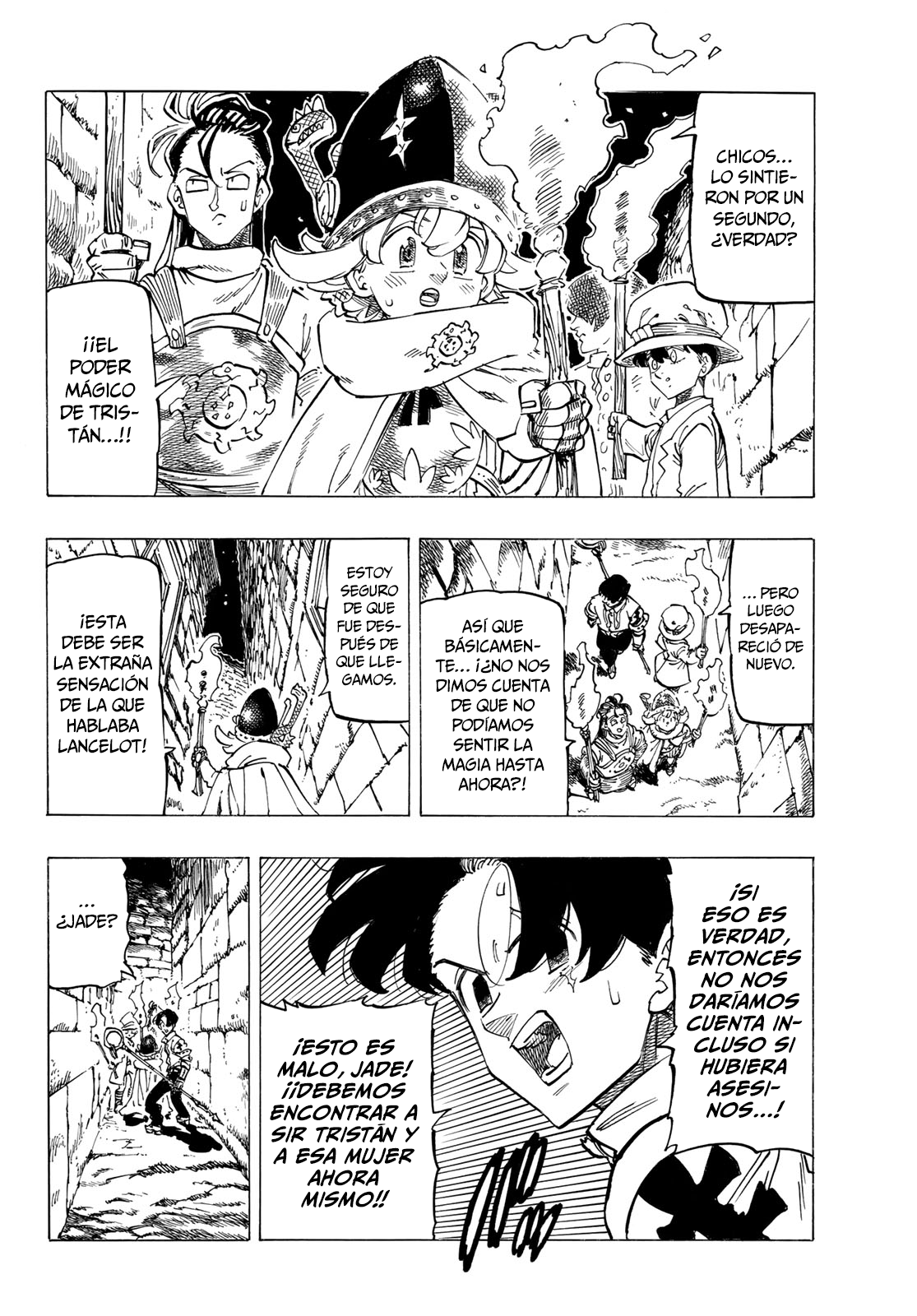 Mokushiroku no Yonkishi Capitulo 95: Asesinos en la noche. página 2