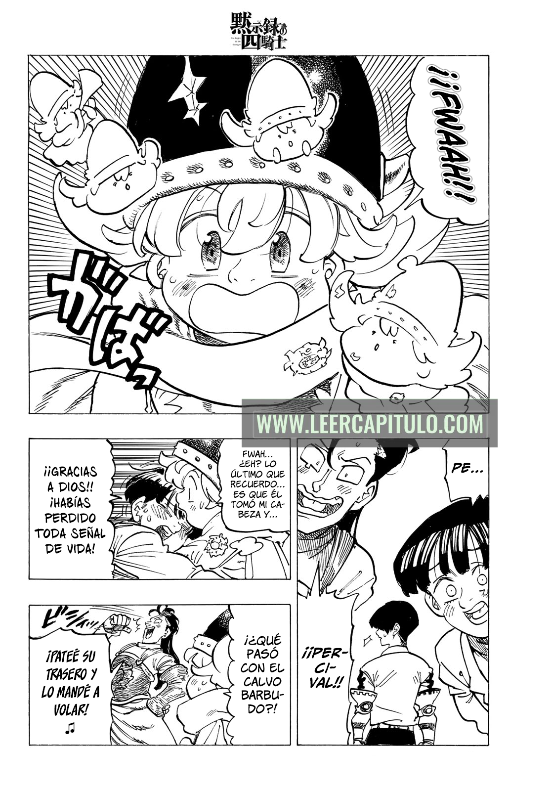 Mokushiroku no Yonkishi Capitulo 97: Un réquiem que siempre suena. página 14