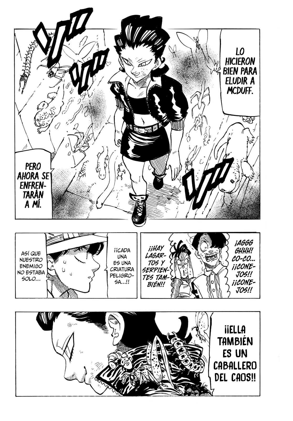 Mokushiroku no Yonkishi Capitulo 97: Un réquiem que siempre suena. página 16