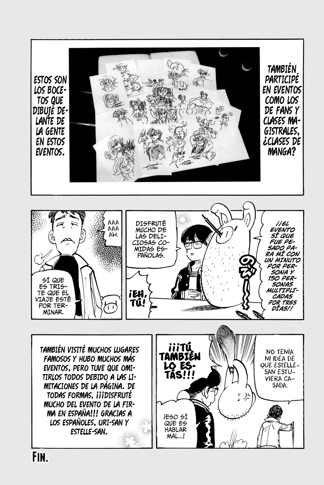 Mokushiroku no Yonkishi Capitulo 98.5: Extras Volumen 11 página 10
