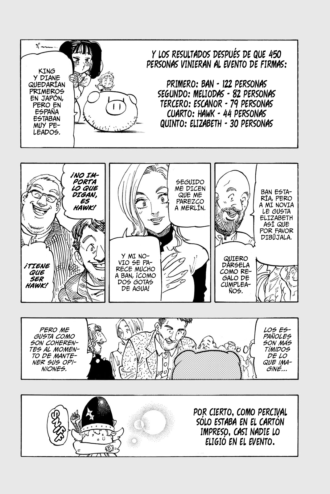 Mokushiroku no Yonkishi Capitulo 98.5: Extras Volumen 11 página 9