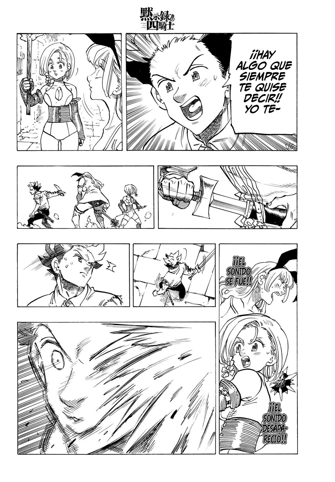 Mokushiroku no Yonkishi Capitulo 98: Muerte inminente. página 8