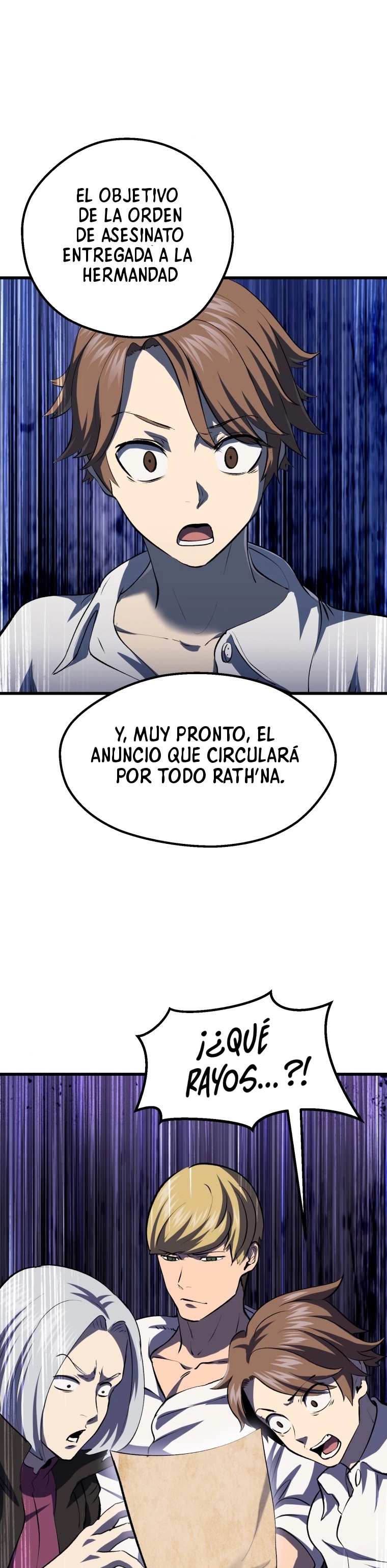 La Historia de Supervivencia de un Rey de la Espada en un Mundo de Fantasía Capitulo 105 página 28