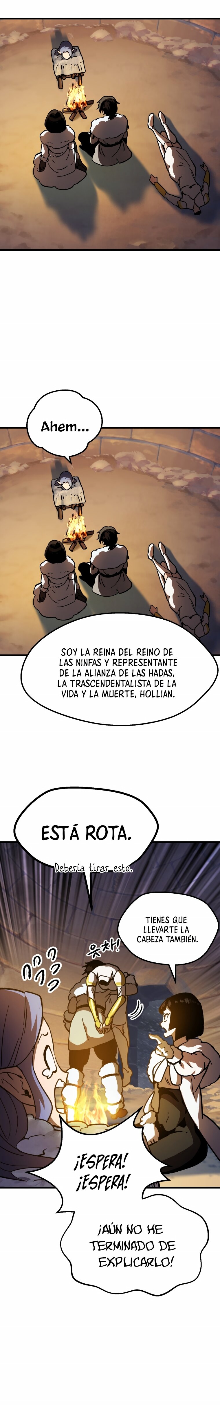 La Historia de Supervivencia de un Rey de la Espada en un Mundo de Fantasía Capitulo 159 página 21