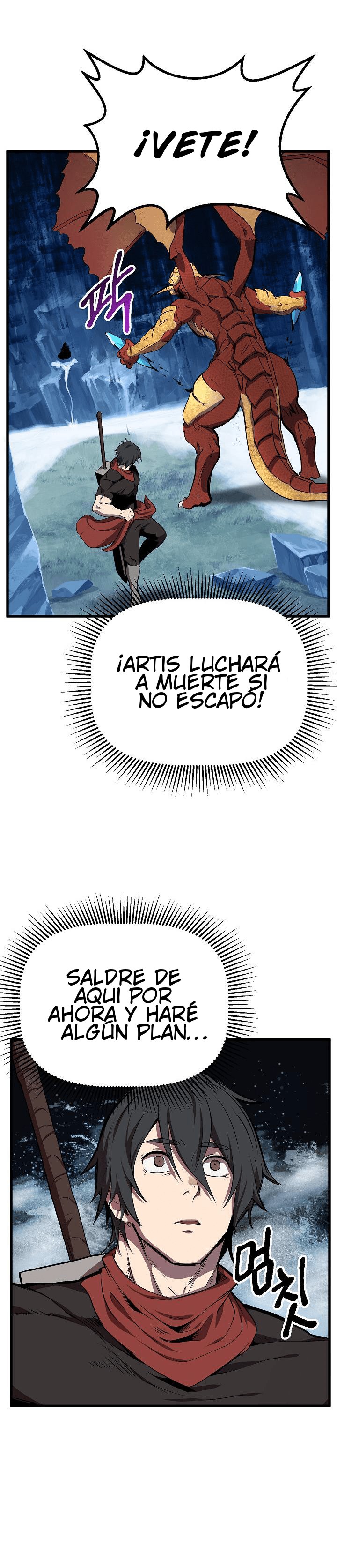 La Historia de Supervivencia de un Rey de la Espada en un Mundo de Fantasía Capitulo 19 página 37