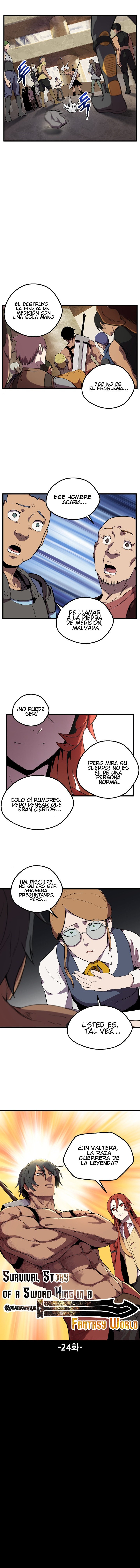 La Historia de Supervivencia de un Rey de la Espada en un Mundo de Fantasía Capitulo 25 página 5