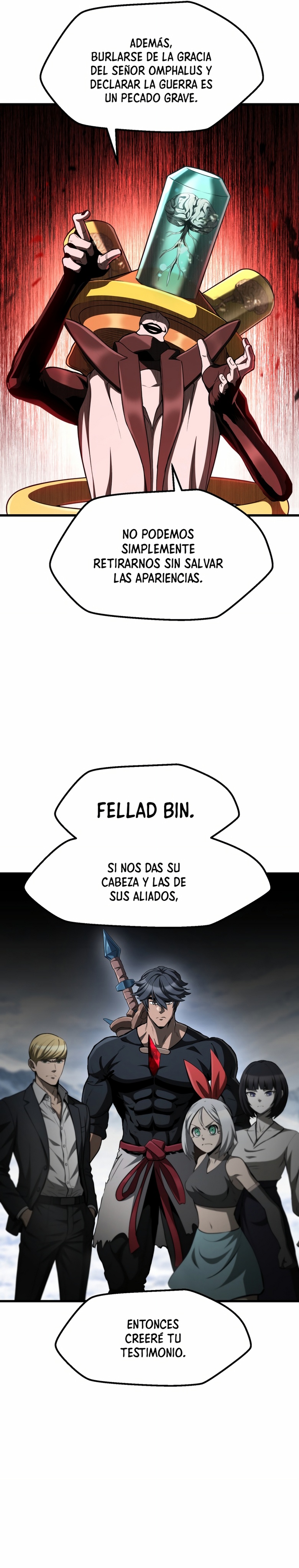 La Historia de Supervivencia de un Rey de la Espada en un Mundo de Fantasía Capitulo 290 página 25