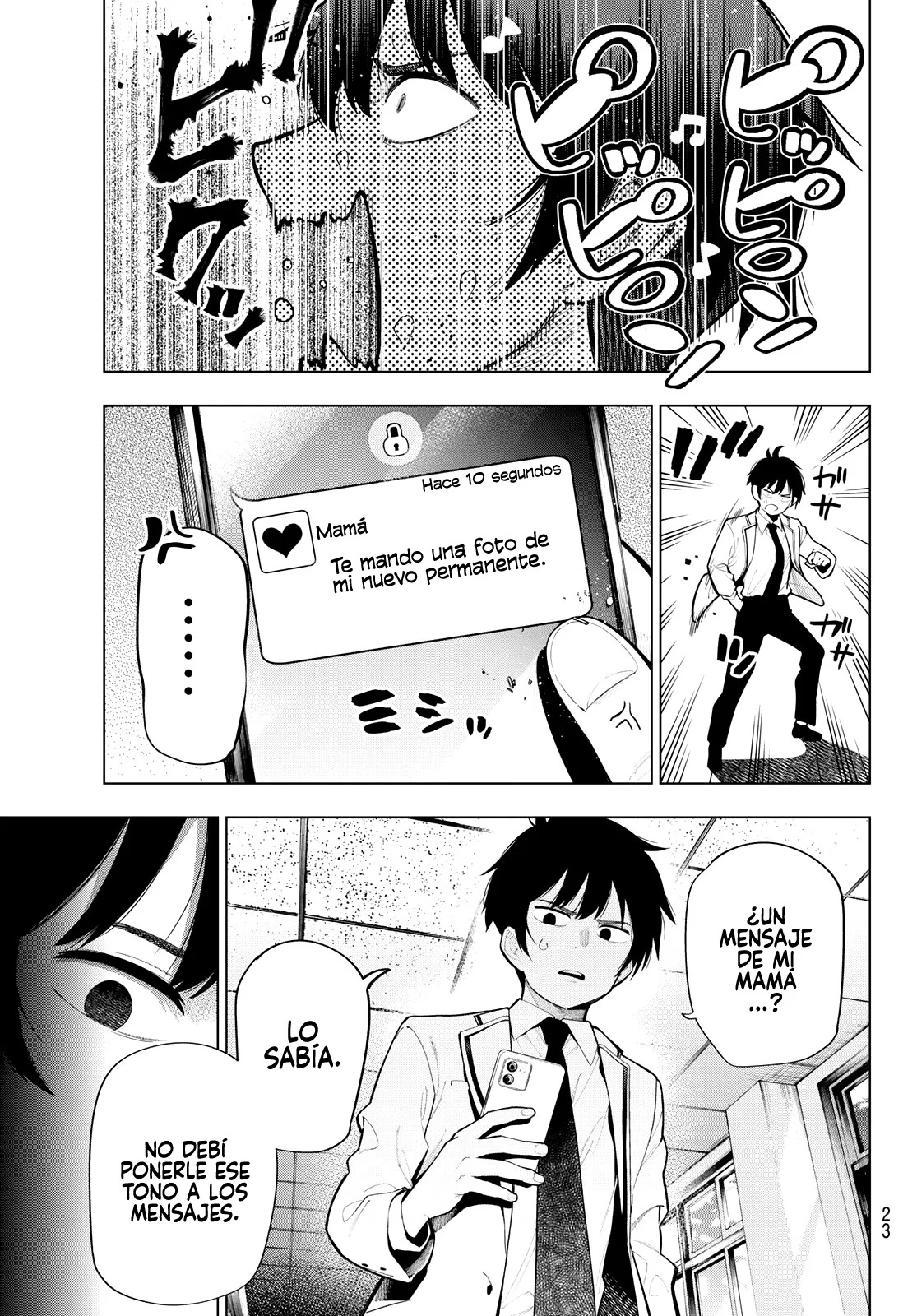 Mayonaka Heart Tune Capitulo 1: Re:Start página 12