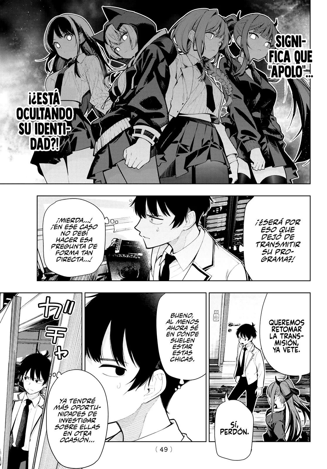 Mayonaka Heart Tune Capitulo 1: Re:Start página 36