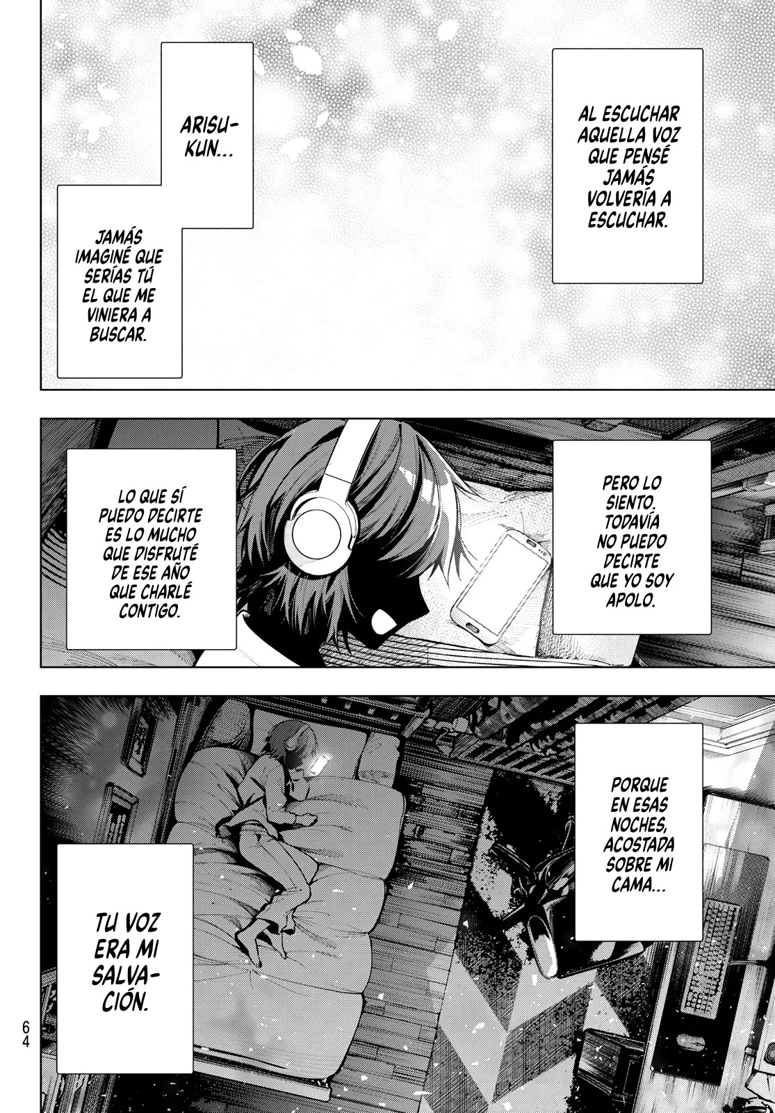 Mayonaka Heart Tune Capitulo 1: Re:Start página 50