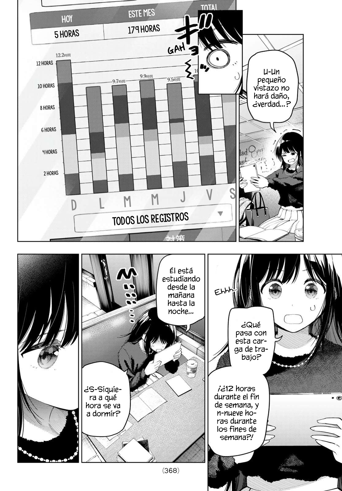 Mayonaka Heart Tune Capitulo 103 página 14