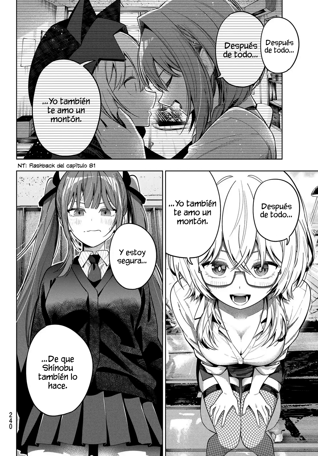 Mayonaka Heart Tune Capitulo 105 página 10