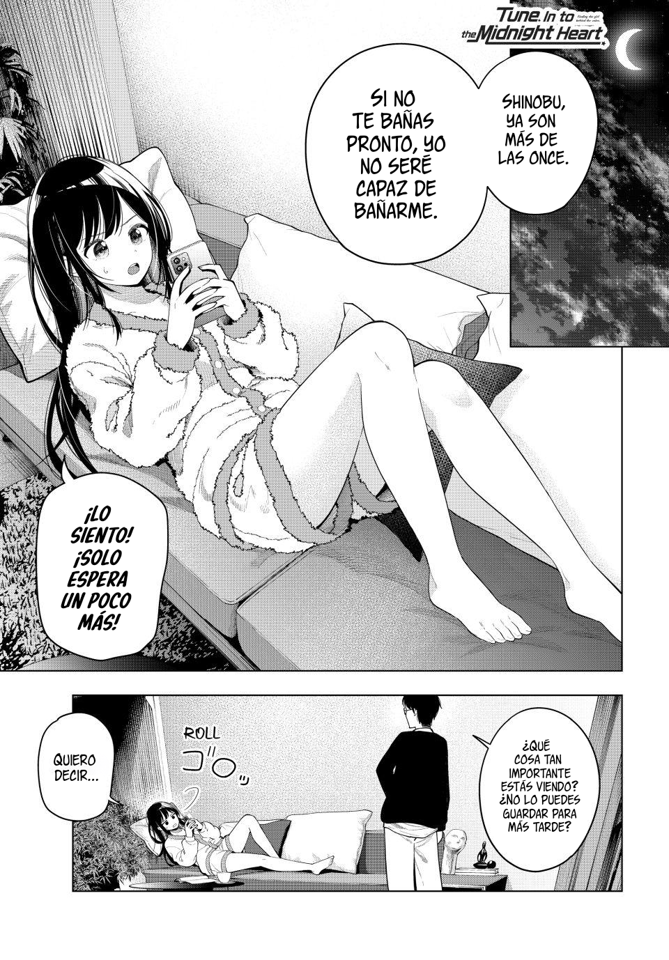 Mayonaka Heart Tune Capitulo 110 página 3
