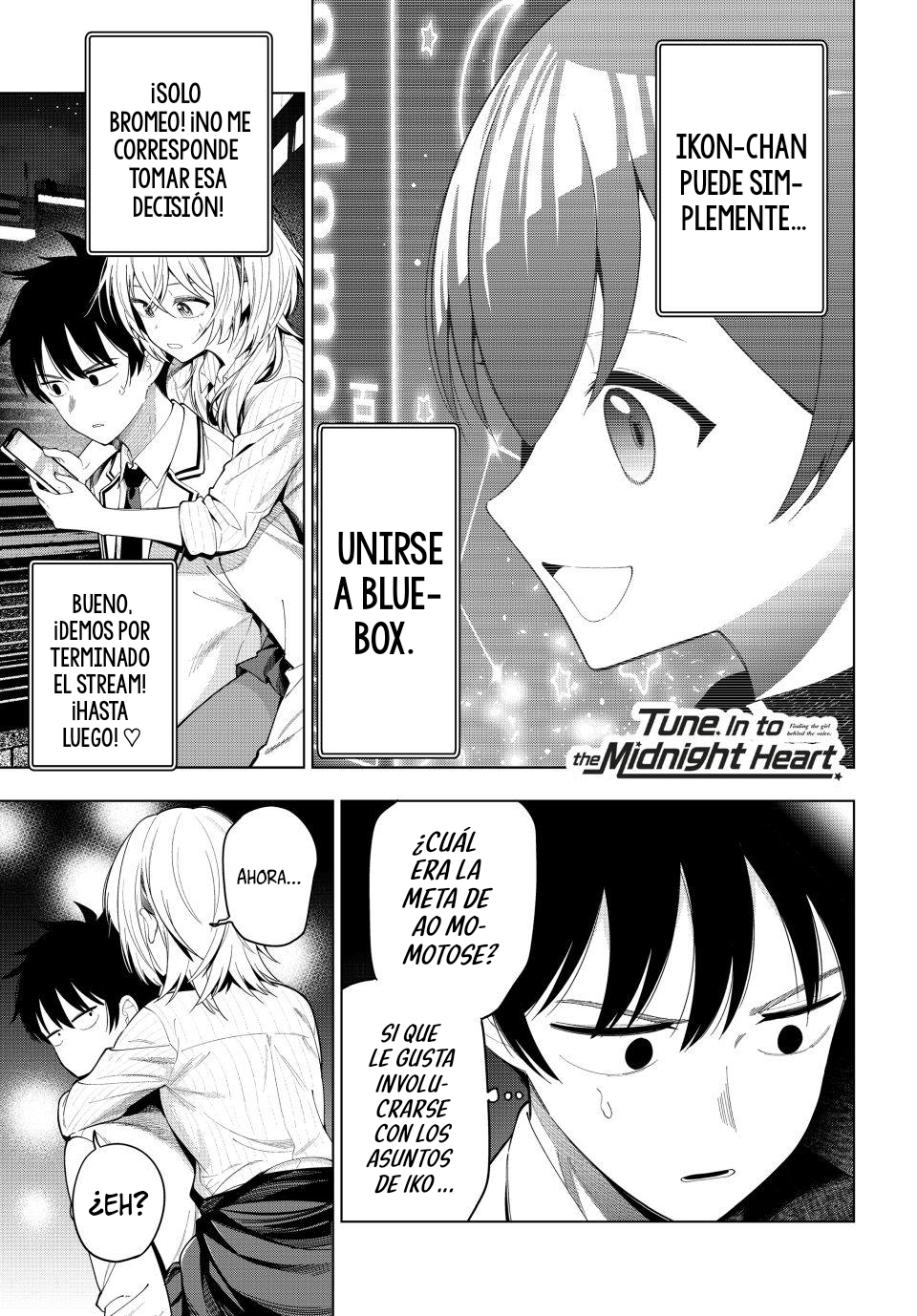 Mayonaka Heart Tune Capitulo 111 página 3
