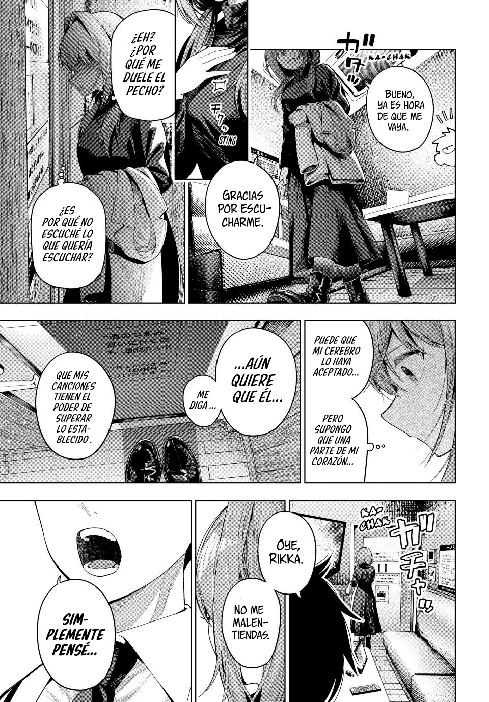 Mayonaka Heart Tune Capitulo 112 página 16