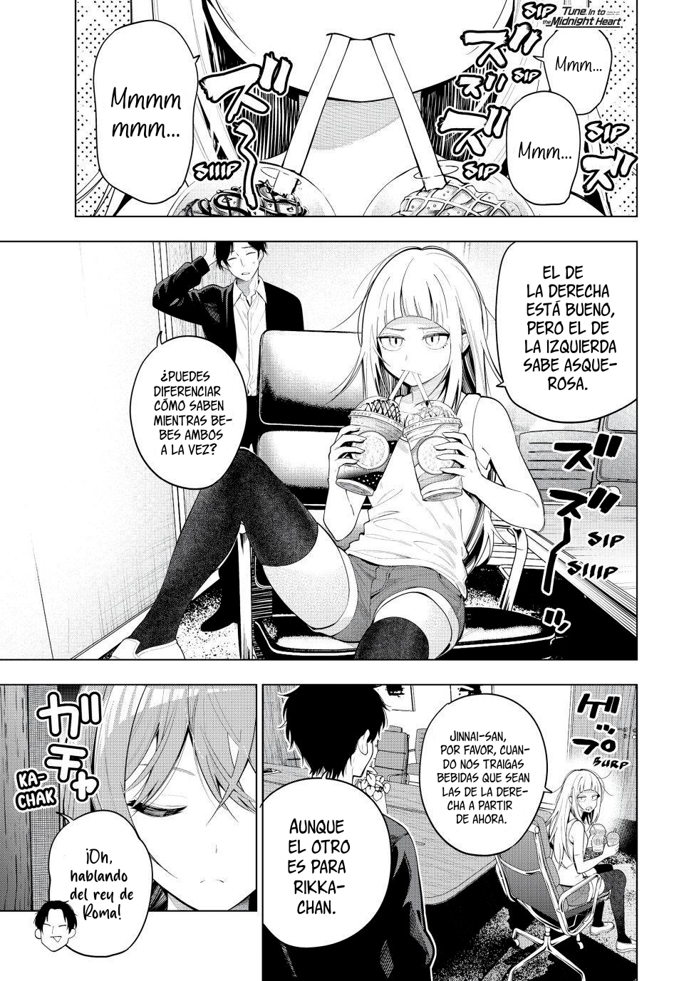 Mayonaka Heart Tune Capitulo 113 página 3