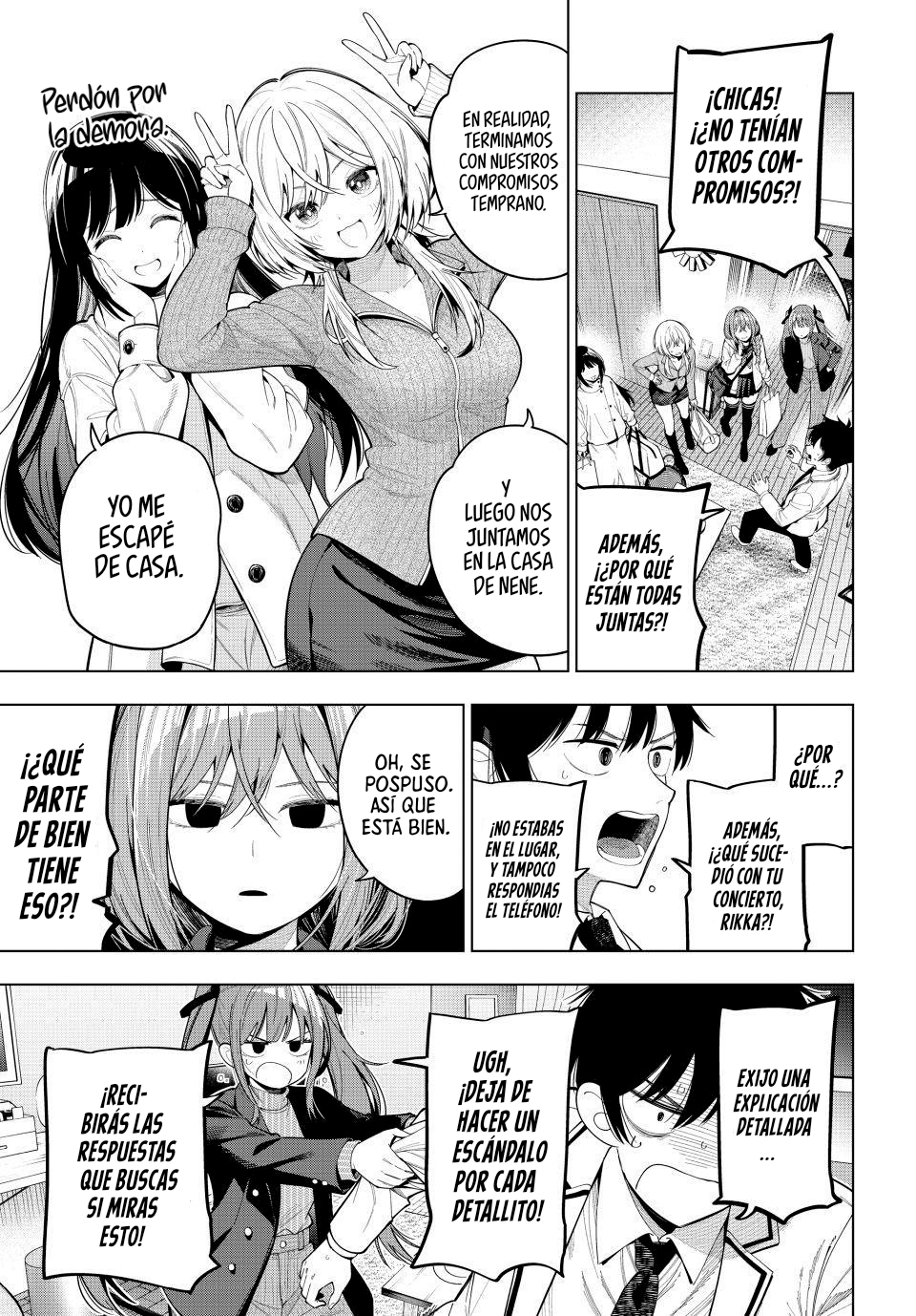 Mayonaka Heart Tune Capitulo 117 página 8