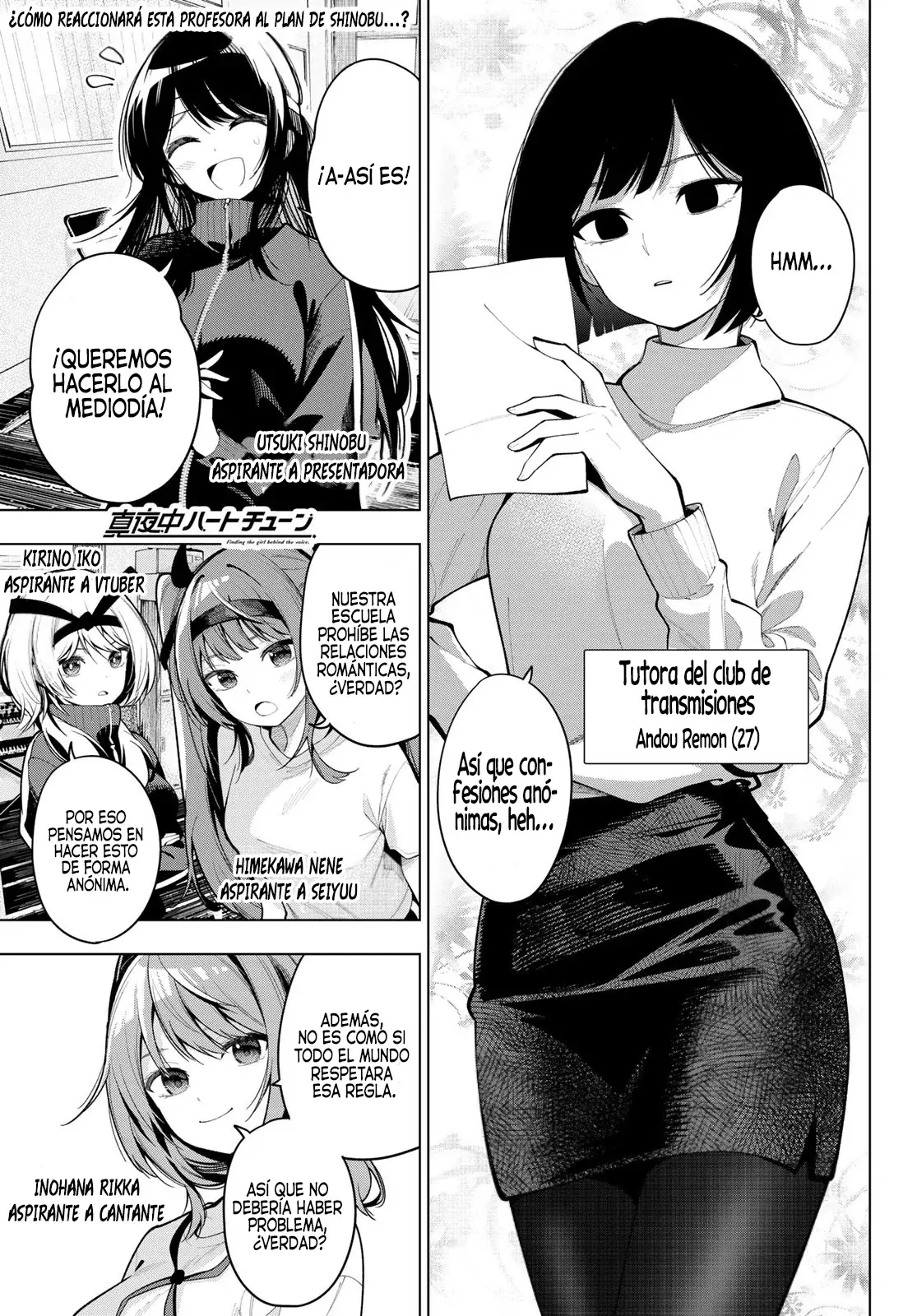 Mayonaka Heart Tune Capitulo 12: No sé quién dijo eso página 4