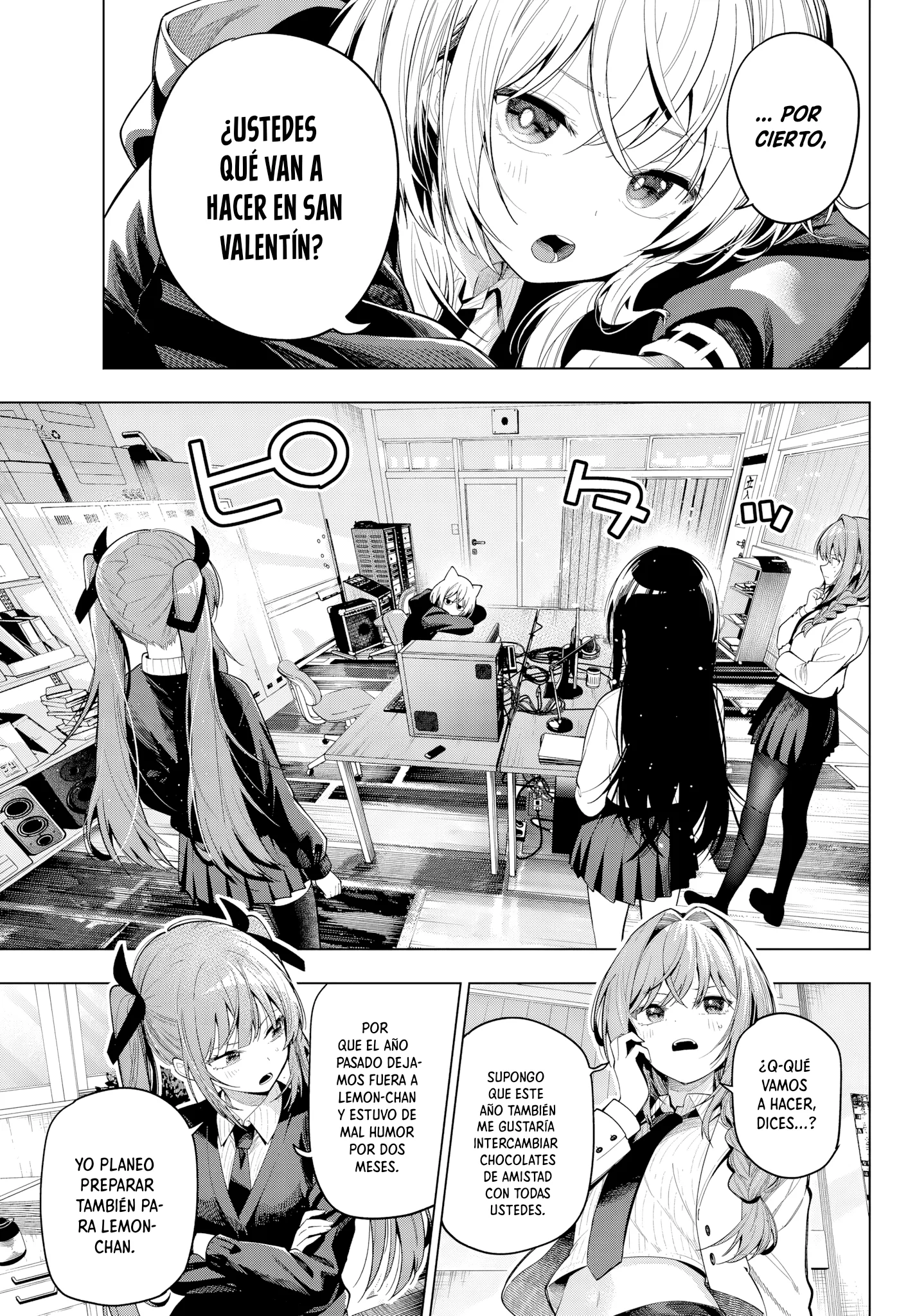 Mayonaka Heart Tune Capitulo 128 página 4