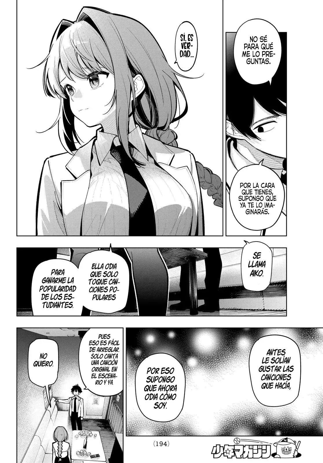 Mayonaka Heart Tune Capitulo 17: Está caliente, así que tengan cuidado página 13
