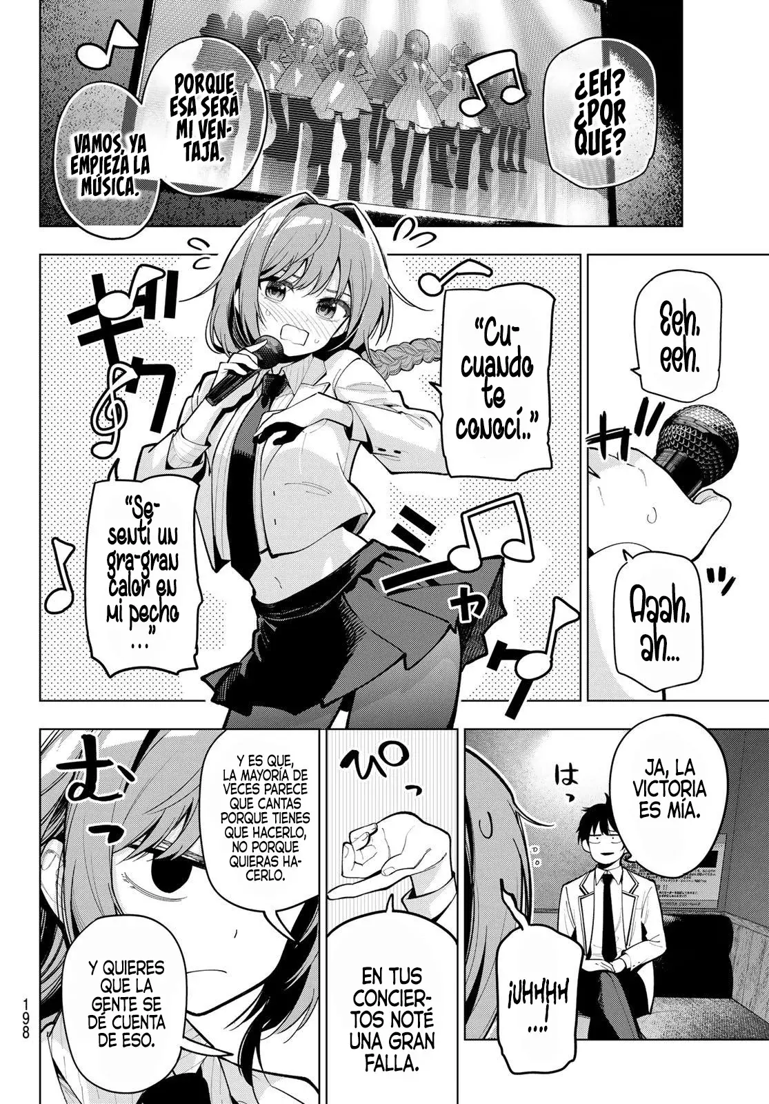 Mayonaka Heart Tune Capitulo 17: Está caliente, así que tengan cuidado página 17