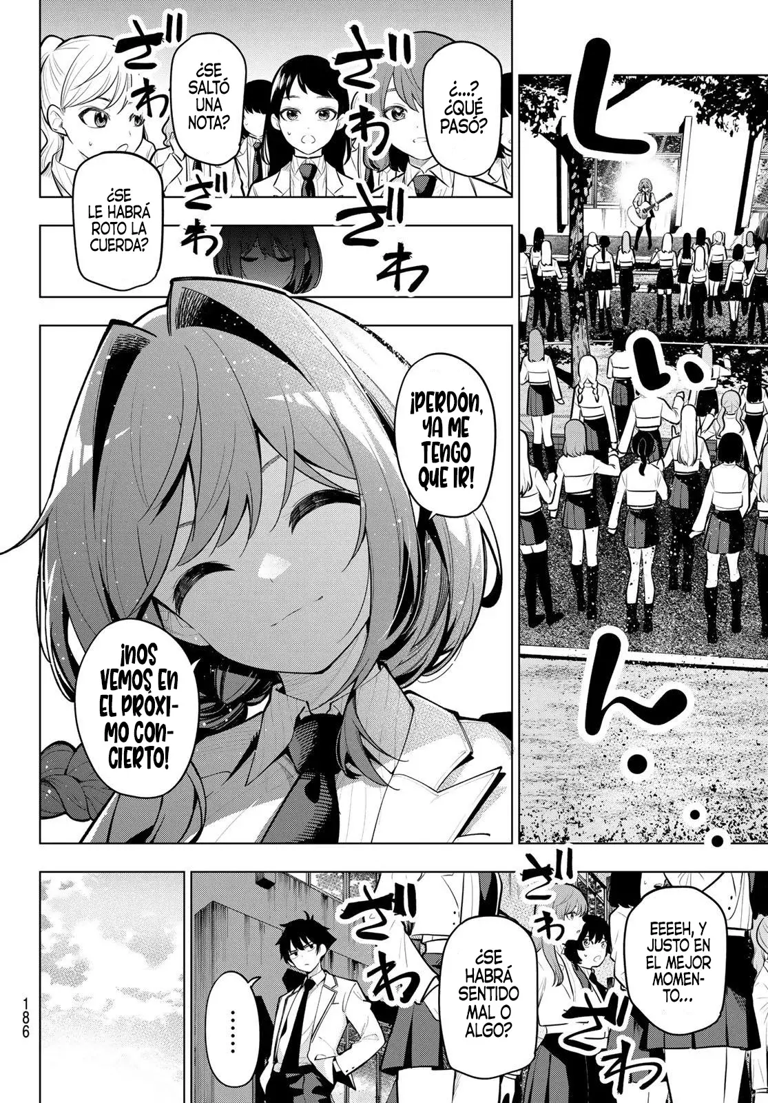 Mayonaka Heart Tune Capitulo 17: Está caliente, así que tengan cuidado página 5